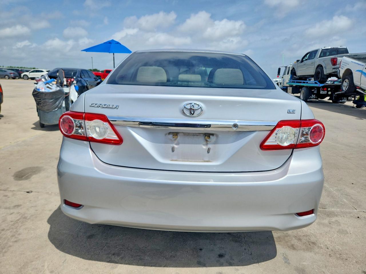 2012 Toyota Corolla Le Silver vin: 2T1BU4EE7CC872386