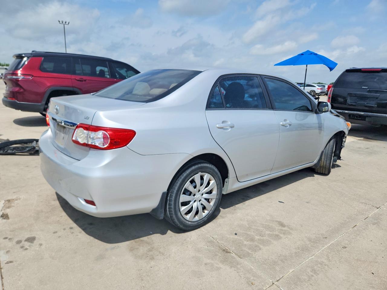 2012 Toyota Corolla Le Silver vin: 2T1BU4EE7CC872386