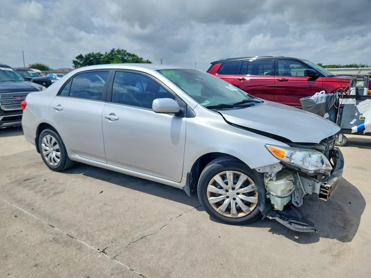 2012 Toyota Corolla Le Silver vin: 2T1BU4EE7CC872386