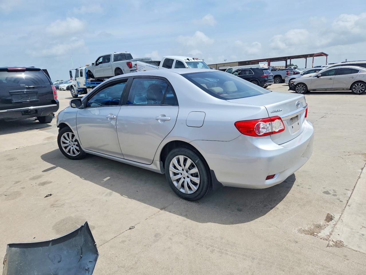 2012 Toyota Corolla Le Silver vin: 2T1BU4EE7CC872386