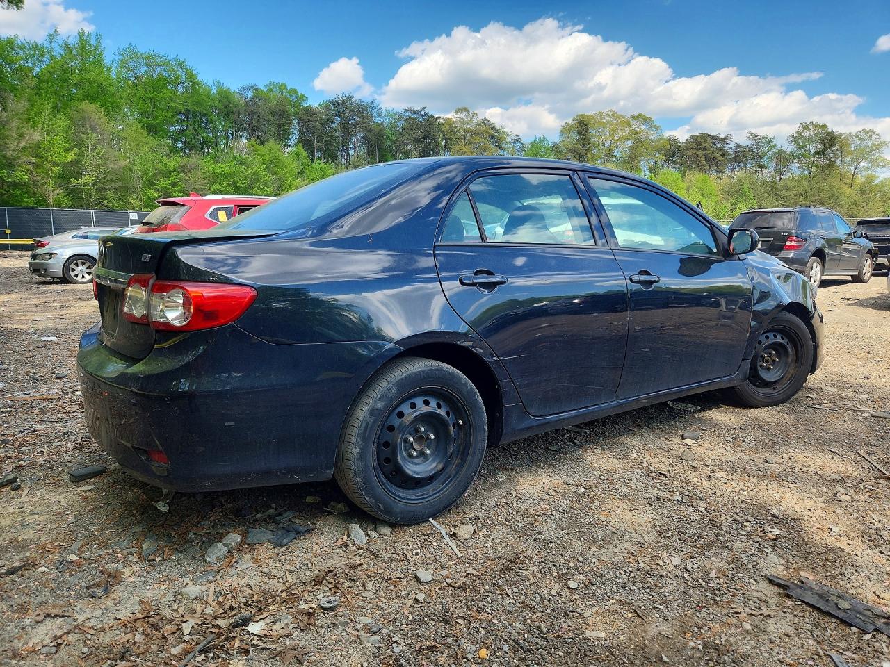 2012 Toyt Corolla Black vin: 2T1BU4EE7CC872968