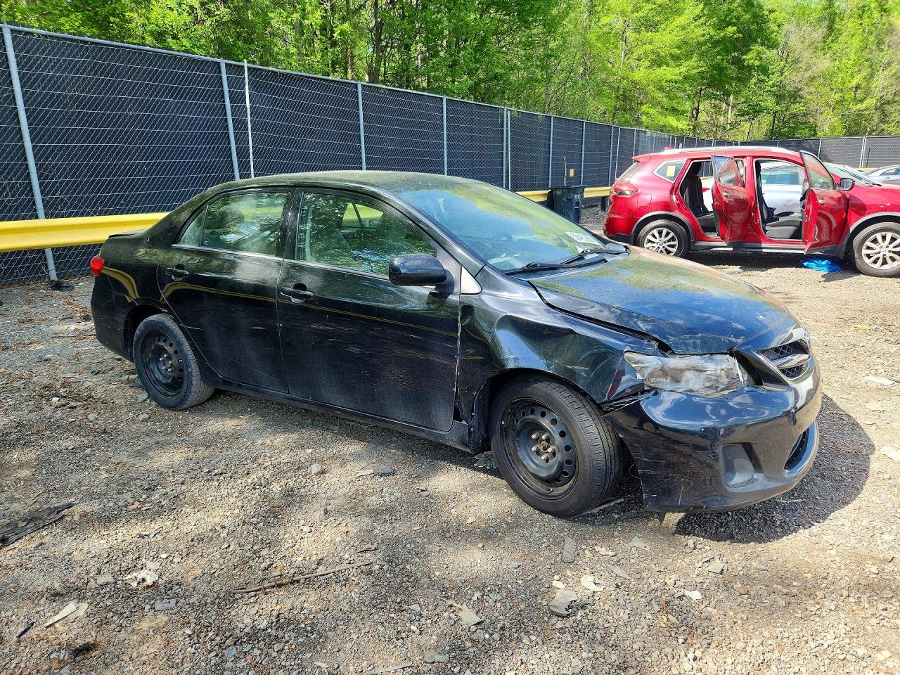 2012 Toyt Corolla Black vin: 2T1BU4EE7CC872968