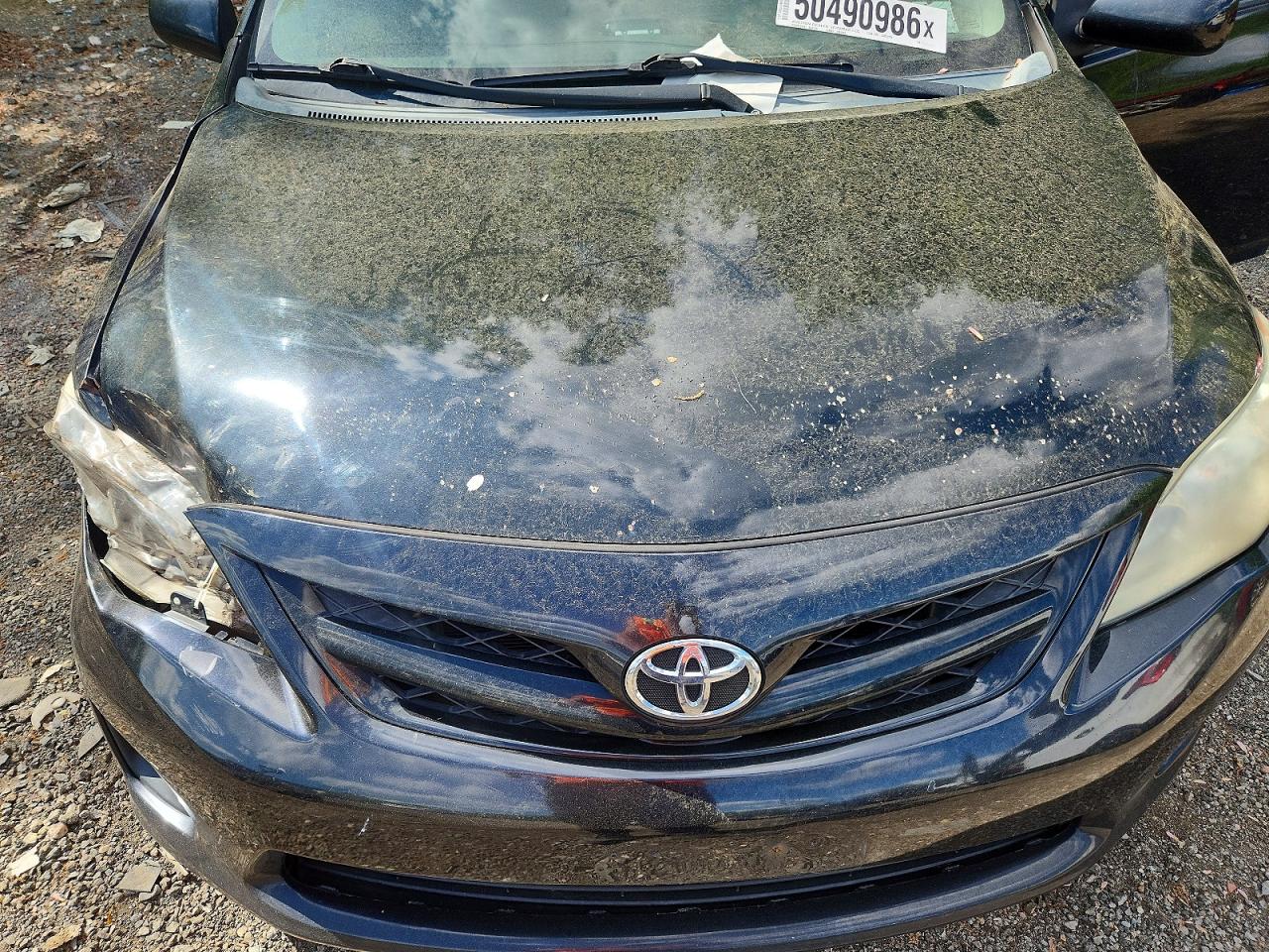 2012 Toyt Corolla Black vin: 2T1BU4EE7CC872968