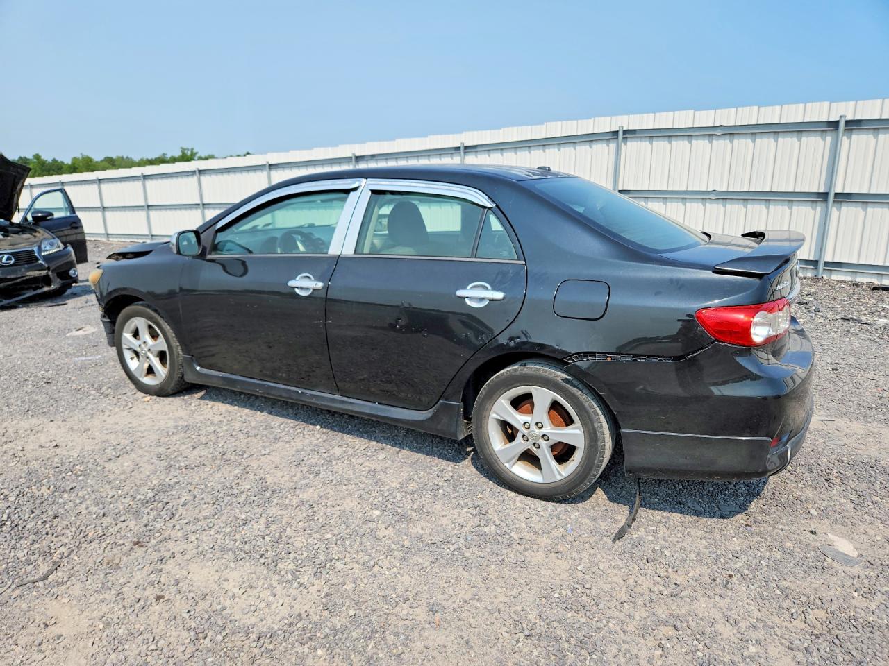 2012 Toyota Corolla Black vin: 2T1BU4EE7CC885686