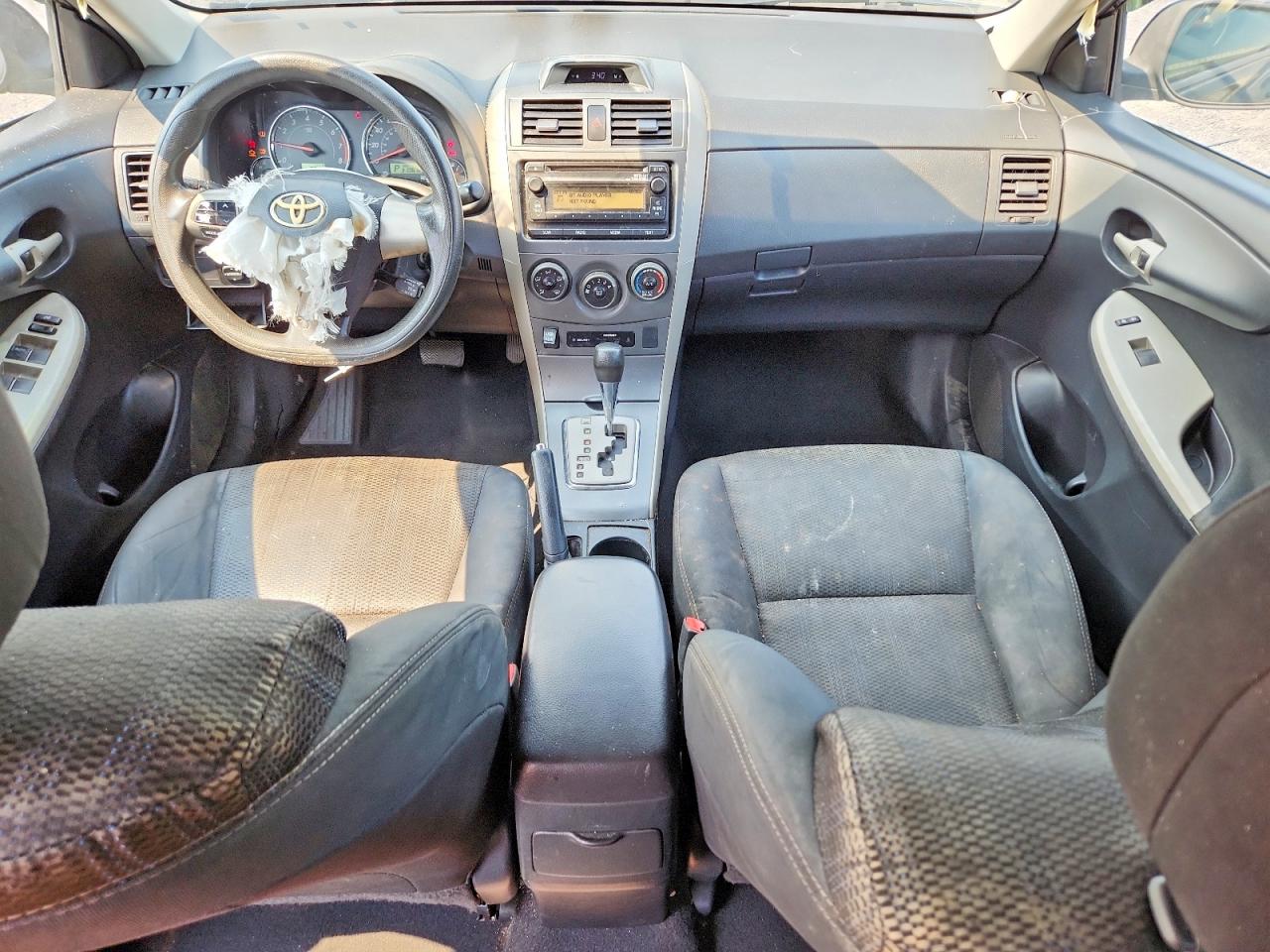 2012 Toyota Corolla Black vin: 2T1BU4EE7CC885686