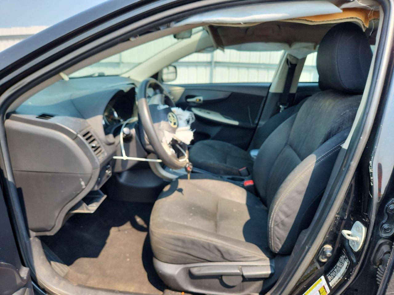 2012 Toyota Corolla Black vin: 2T1BU4EE7CC885686