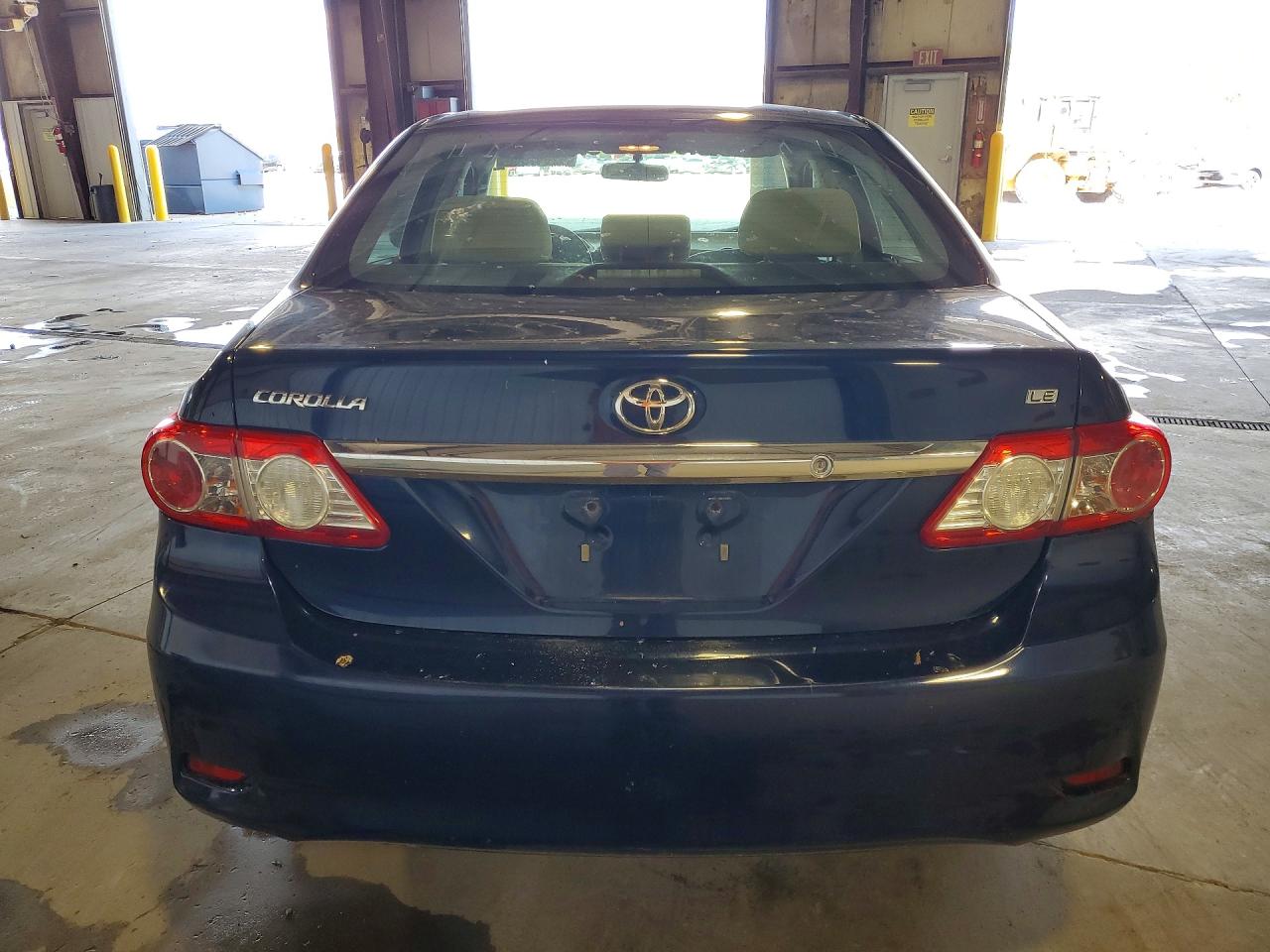 2012 Toyota Corolla Le Blue vin: 2T1BU4EE7CC887521