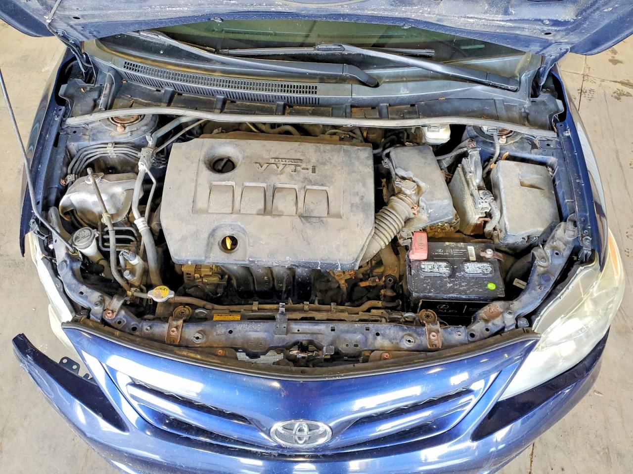 2012 Toyota Corolla Le Blue vin: 2T1BU4EE7CC887521