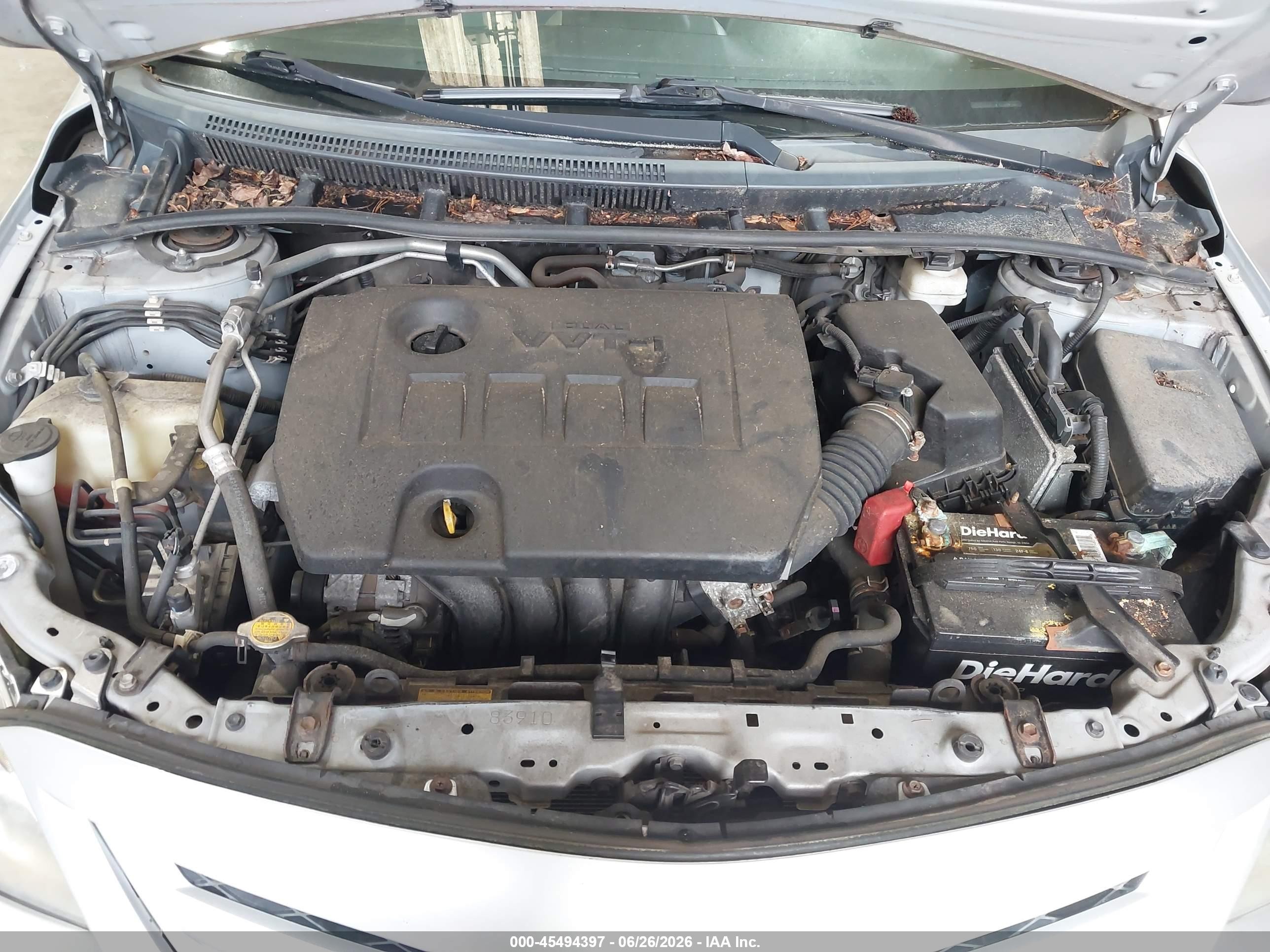 2012 Toyota Corolla L Silver vin: 2T1BU4EE7CC892976