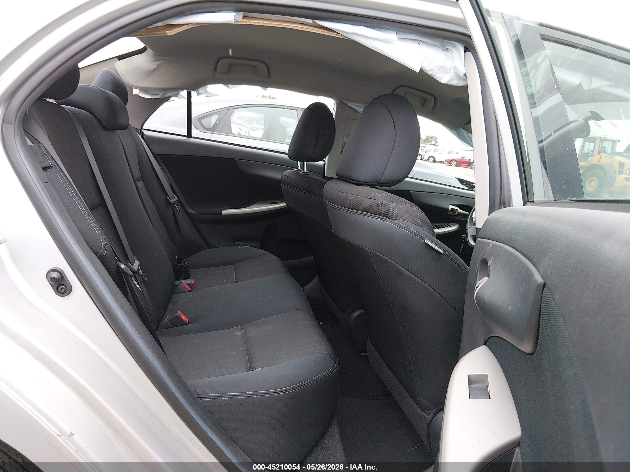 2012 Toyota Corolla S Silver vin: 2T1BU4EE7CC895330