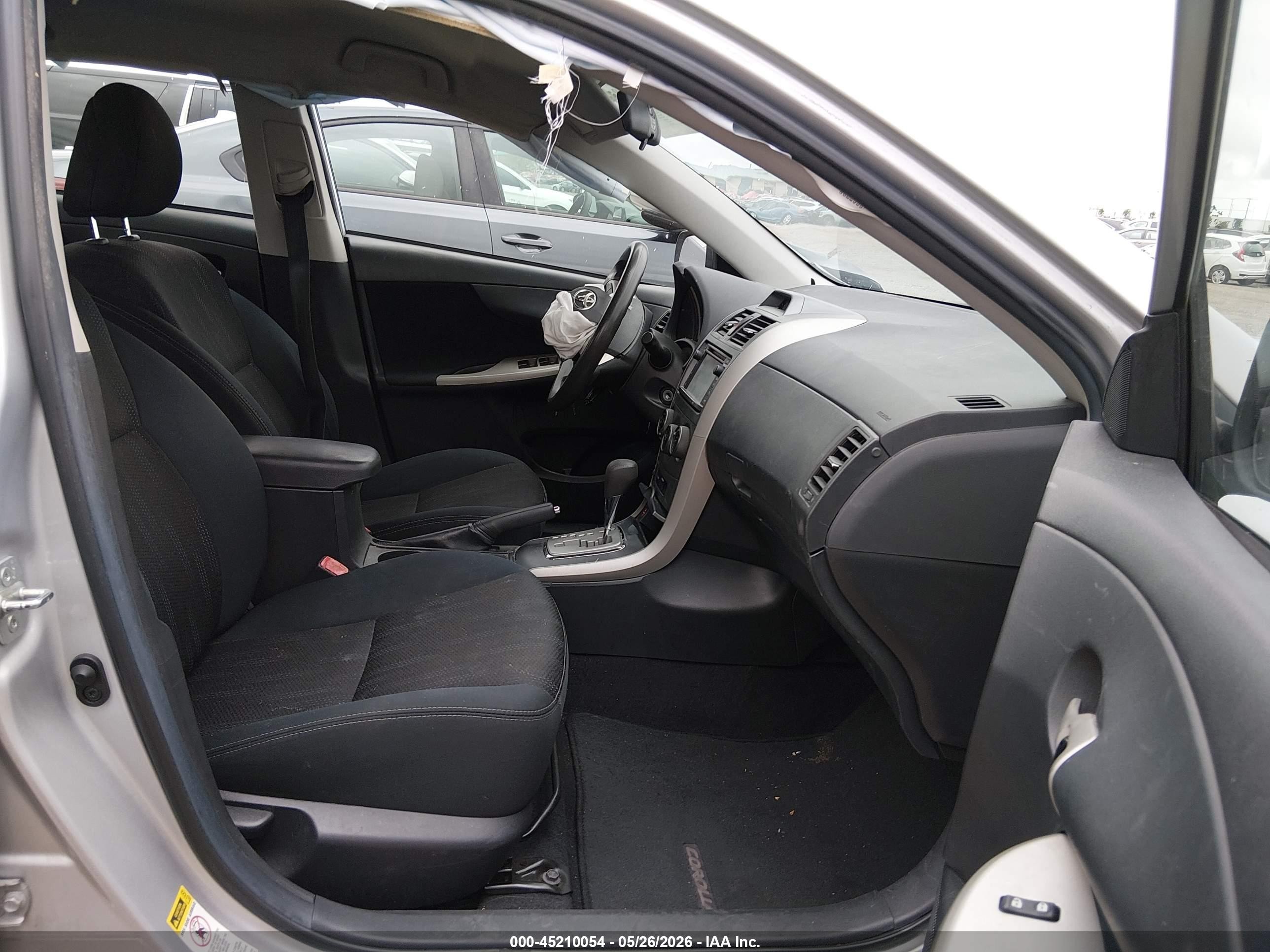 2012 Toyota Corolla S Silver vin: 2T1BU4EE7CC895330