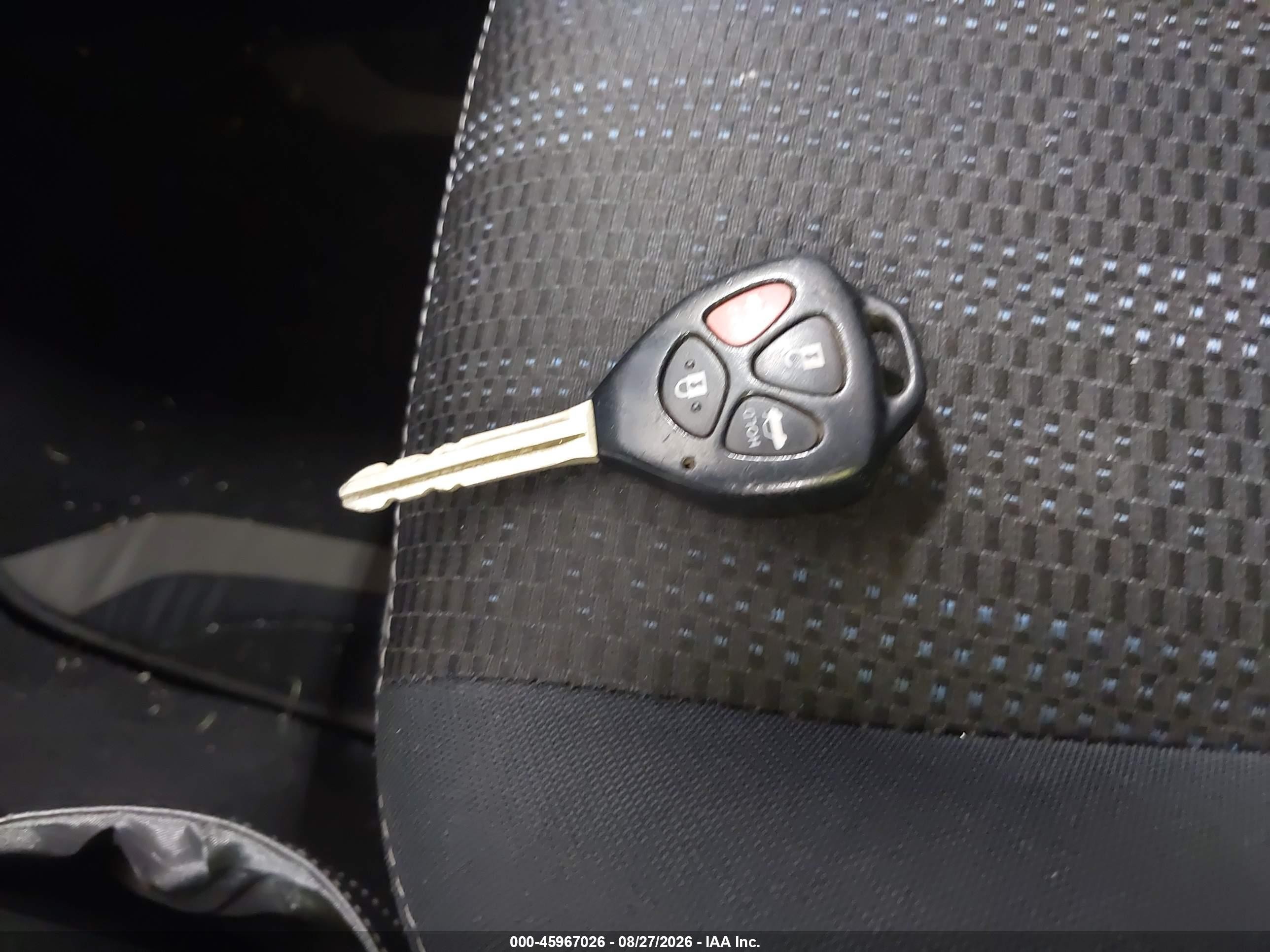 2012 Toyota Corolla S Black vin: 2T1BU4EE7CC896106