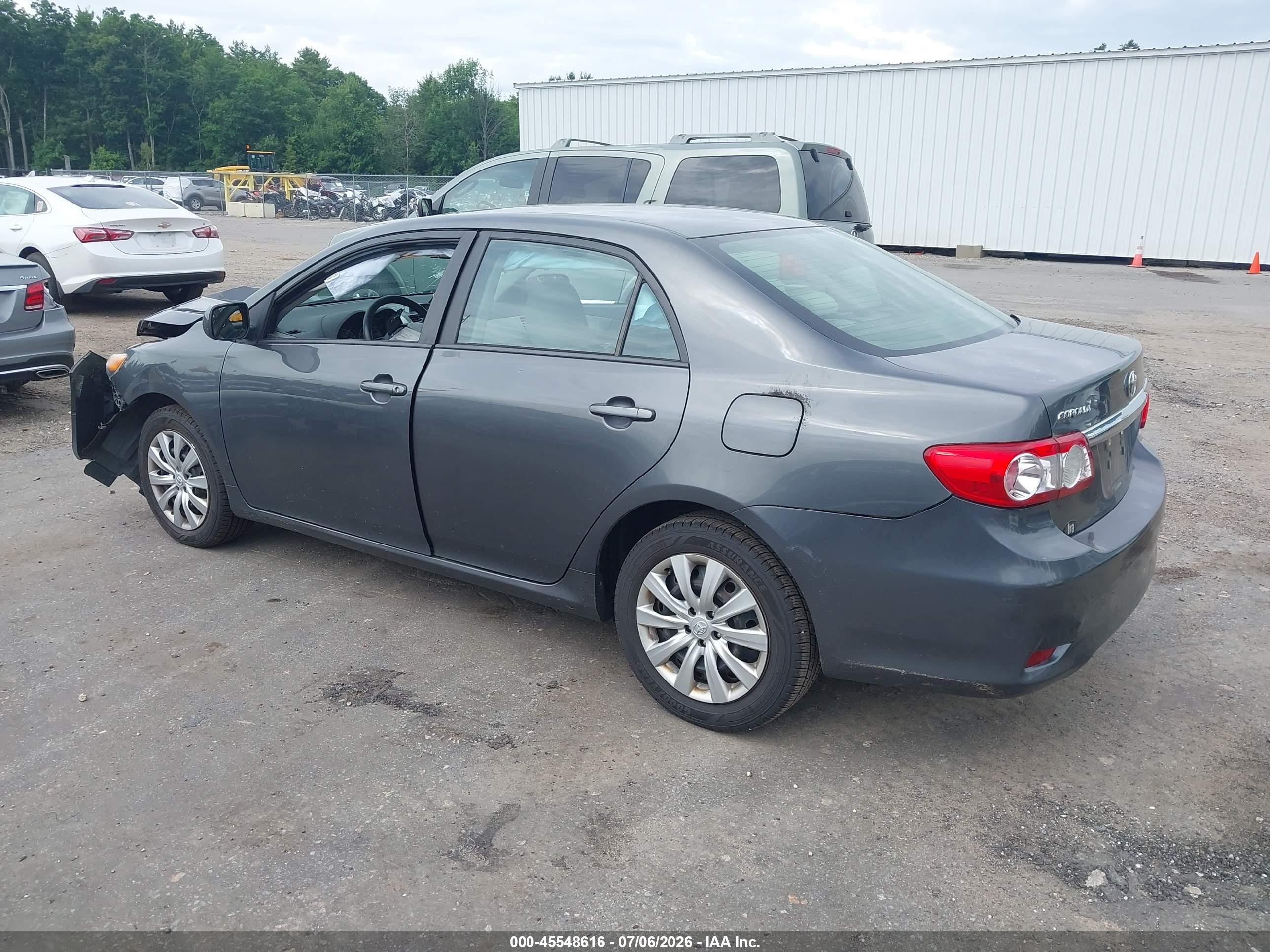 2012 Toyota Corolla Le Gray vin: 2T1BU4EE7CC912644