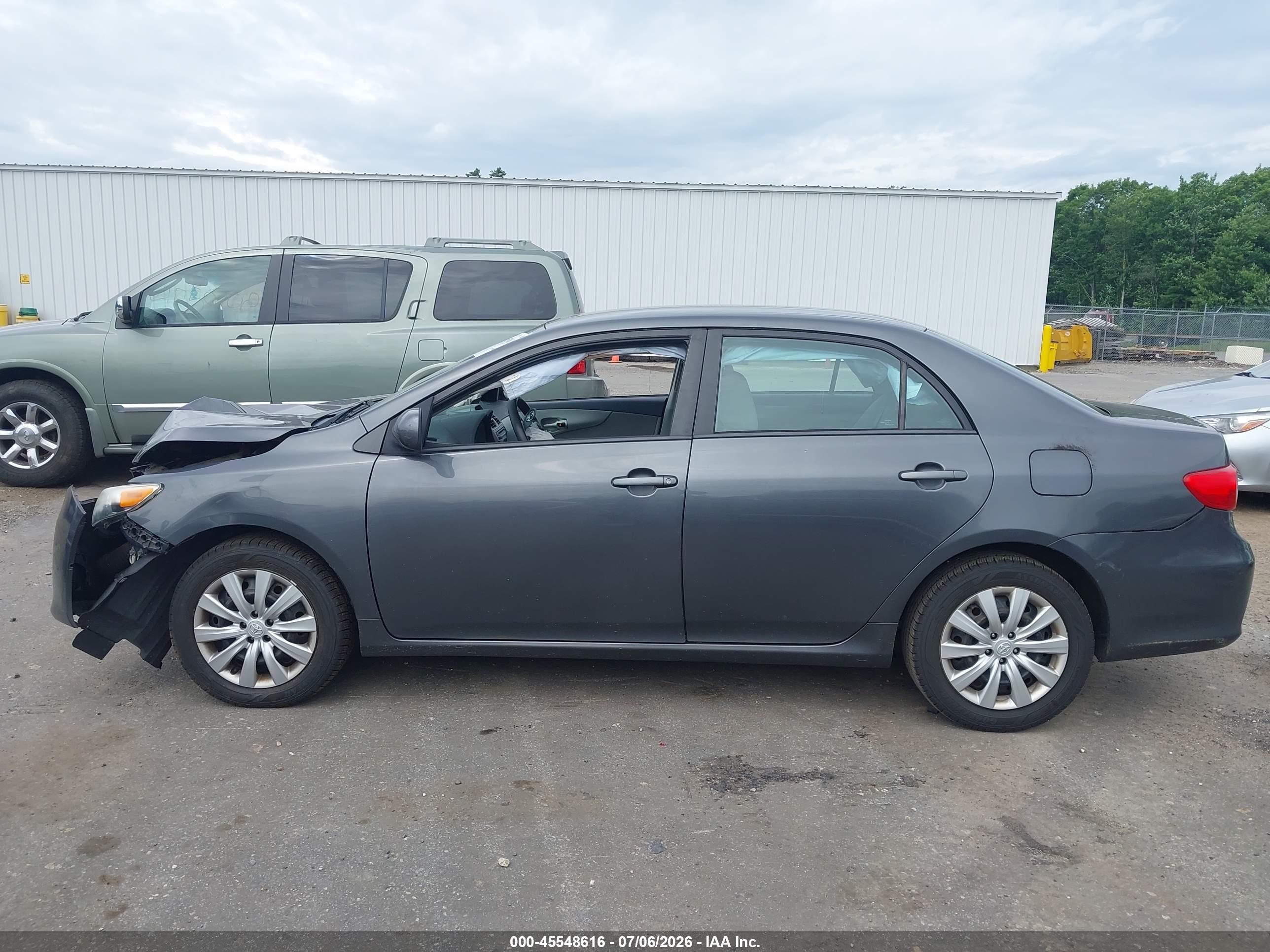 2012 Toyota Corolla Le Gray vin: 2T1BU4EE7CC912644