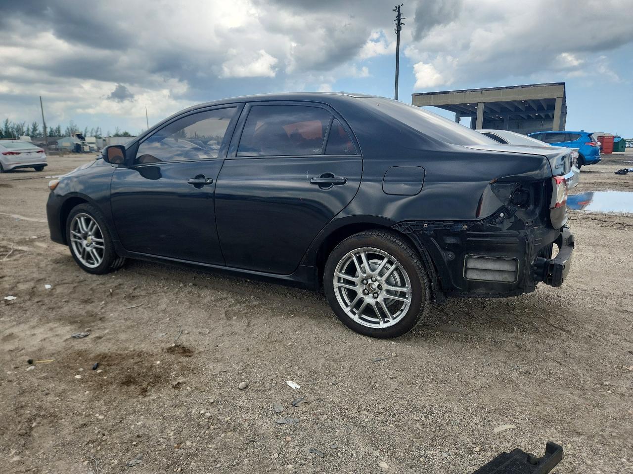 2012 Toyota Corolla L Black vin: 2T1BU4EE7CC912949