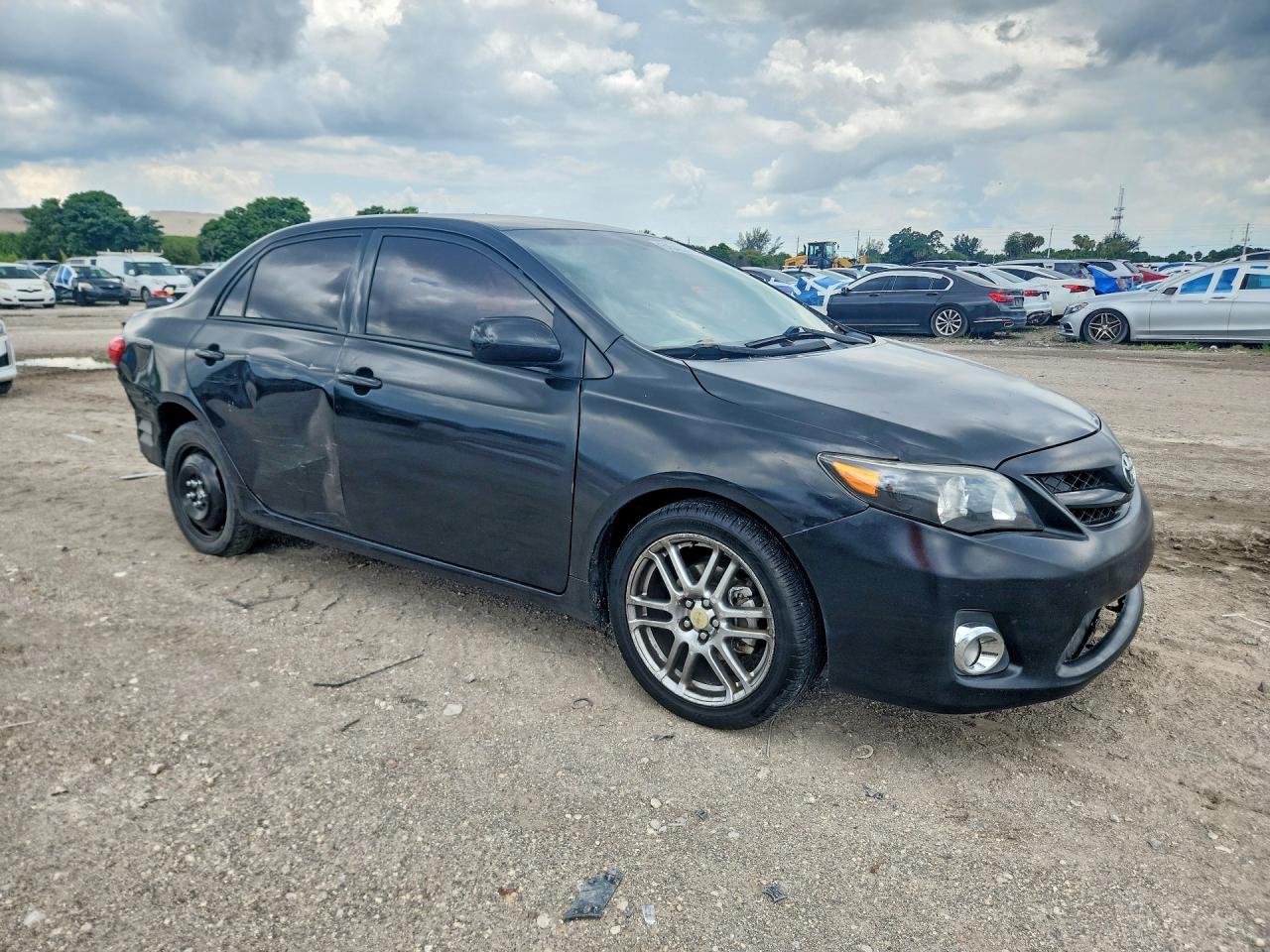 2012 Toyota Corolla L Black vin: 2T1BU4EE7CC912949