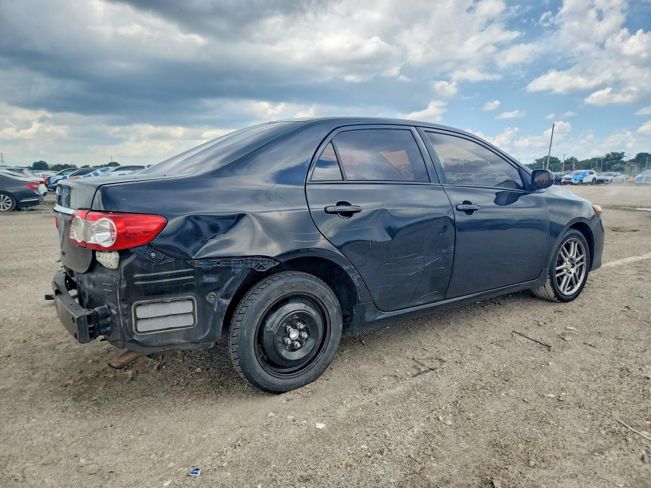 2012 Toyota Corolla L Black vin: 2T1BU4EE7CC912949