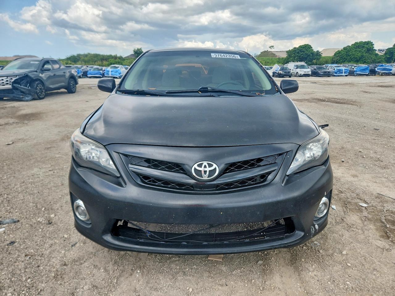 2012 Toyota Corolla L Black vin: 2T1BU4EE7CC912949