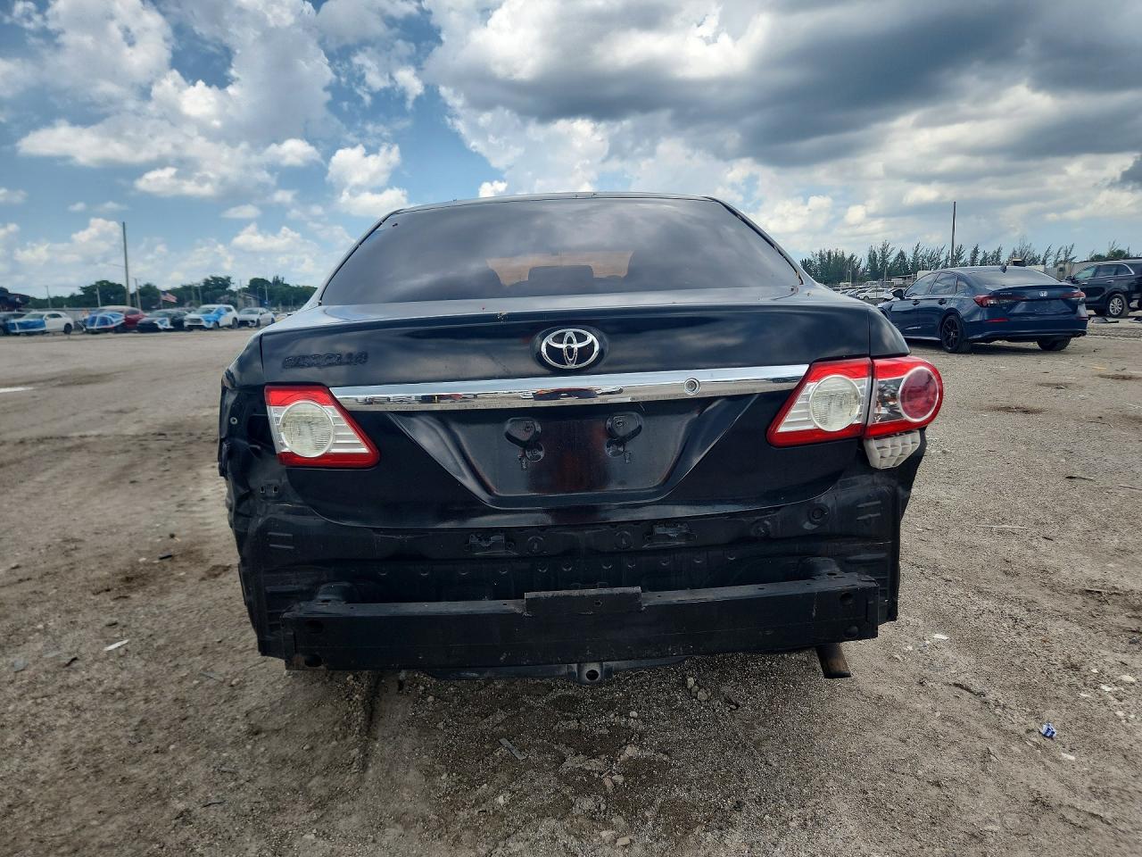 2012 Toyota Corolla L Black vin: 2T1BU4EE7CC912949