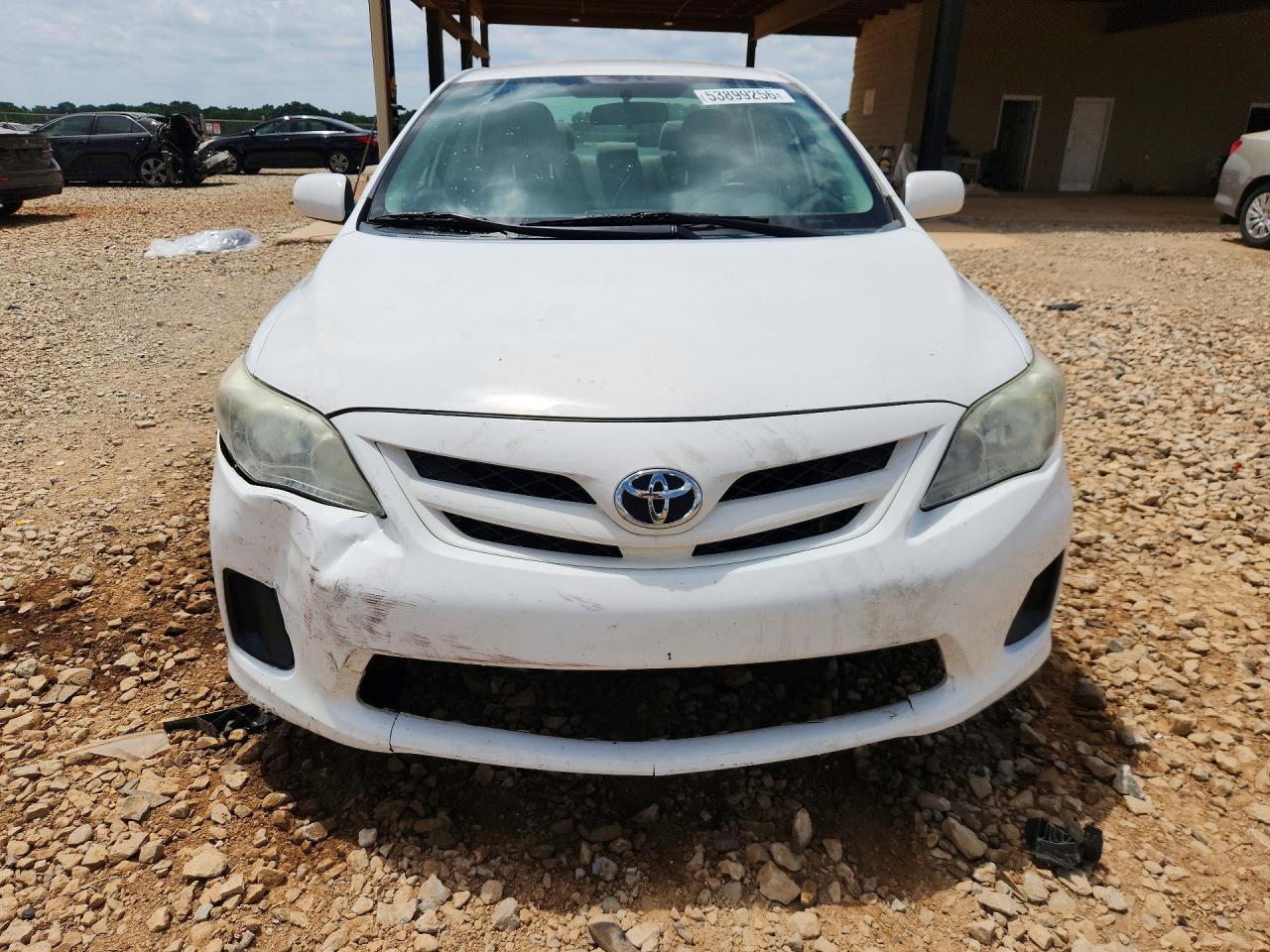 2012 Toyota Corolla L White vin: 2T1BU4EE7CC916337