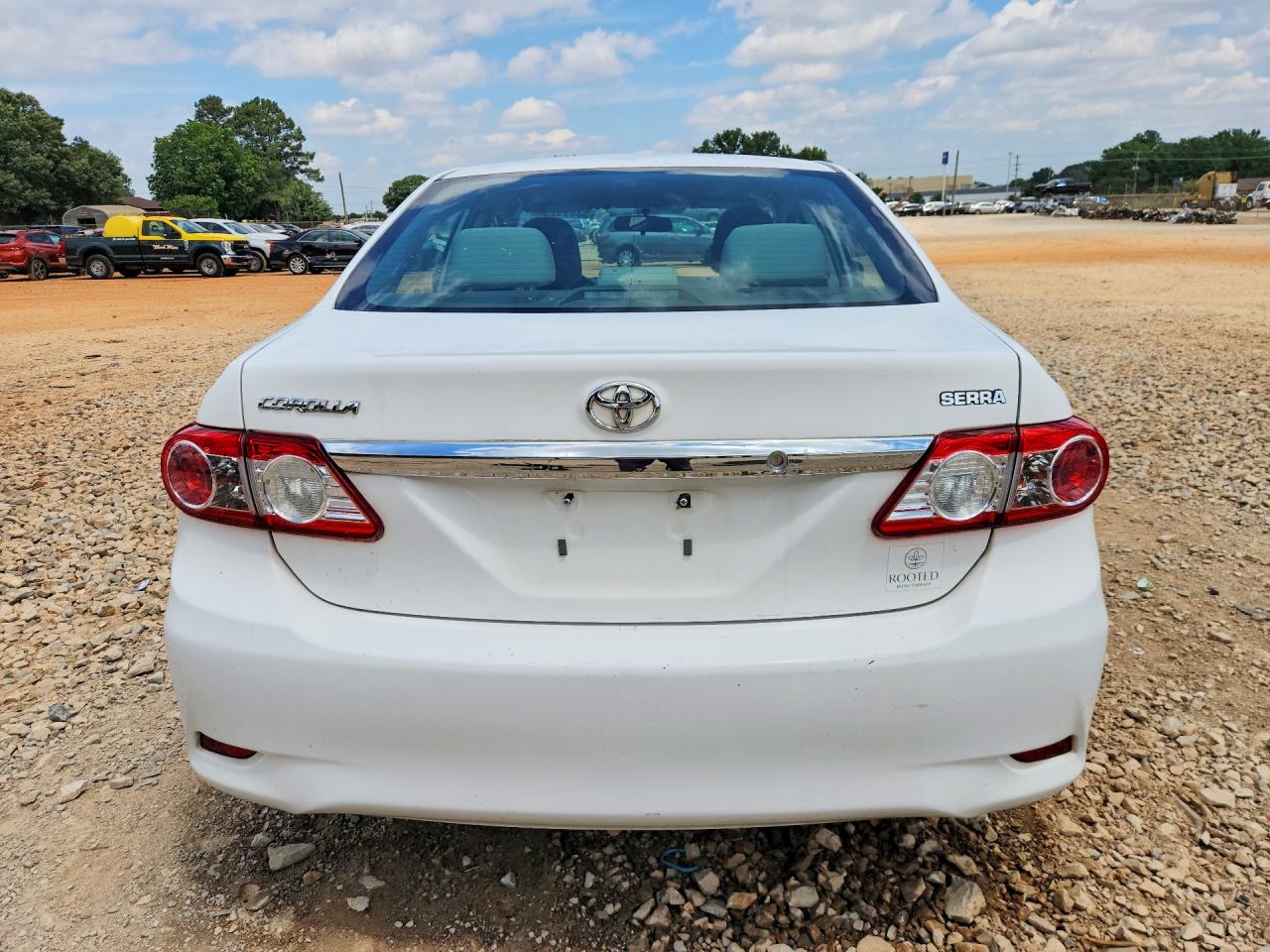 2012 Toyota Corolla L White vin: 2T1BU4EE7CC916337