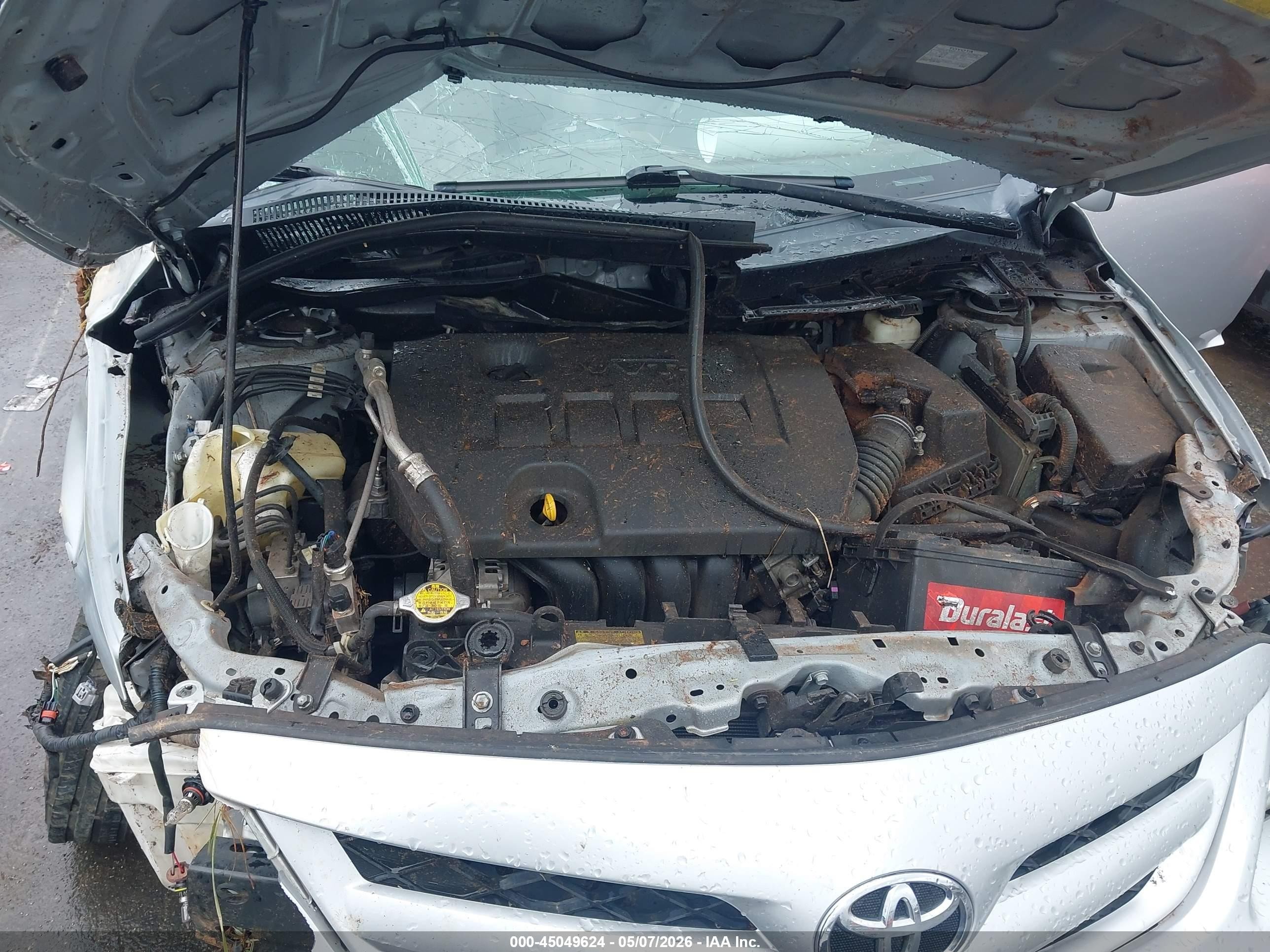 2012 Toyota Corolla Le Silver vin: 2T1BU4EE7CC917438