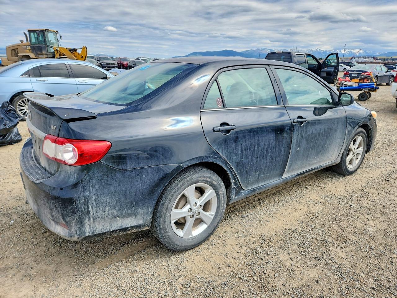 2013 Toyota Corolla Le Black vin: 2T1BU4EE7DC002865