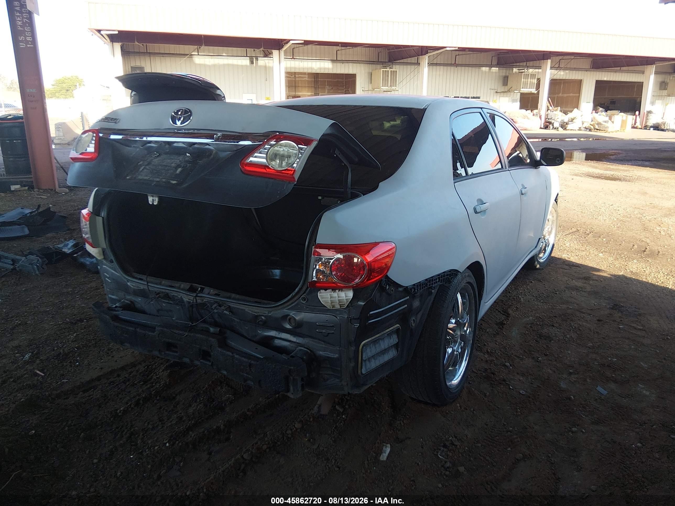2013 Toyota Corolla L Silver vin: 2T1BU4EE7DC026101