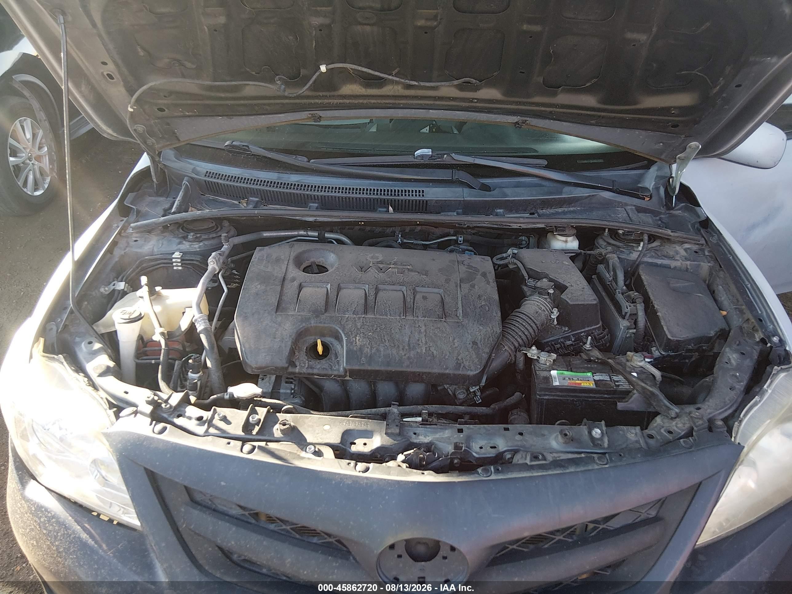 2013 Toyota Corolla L Silver vin: 2T1BU4EE7DC026101