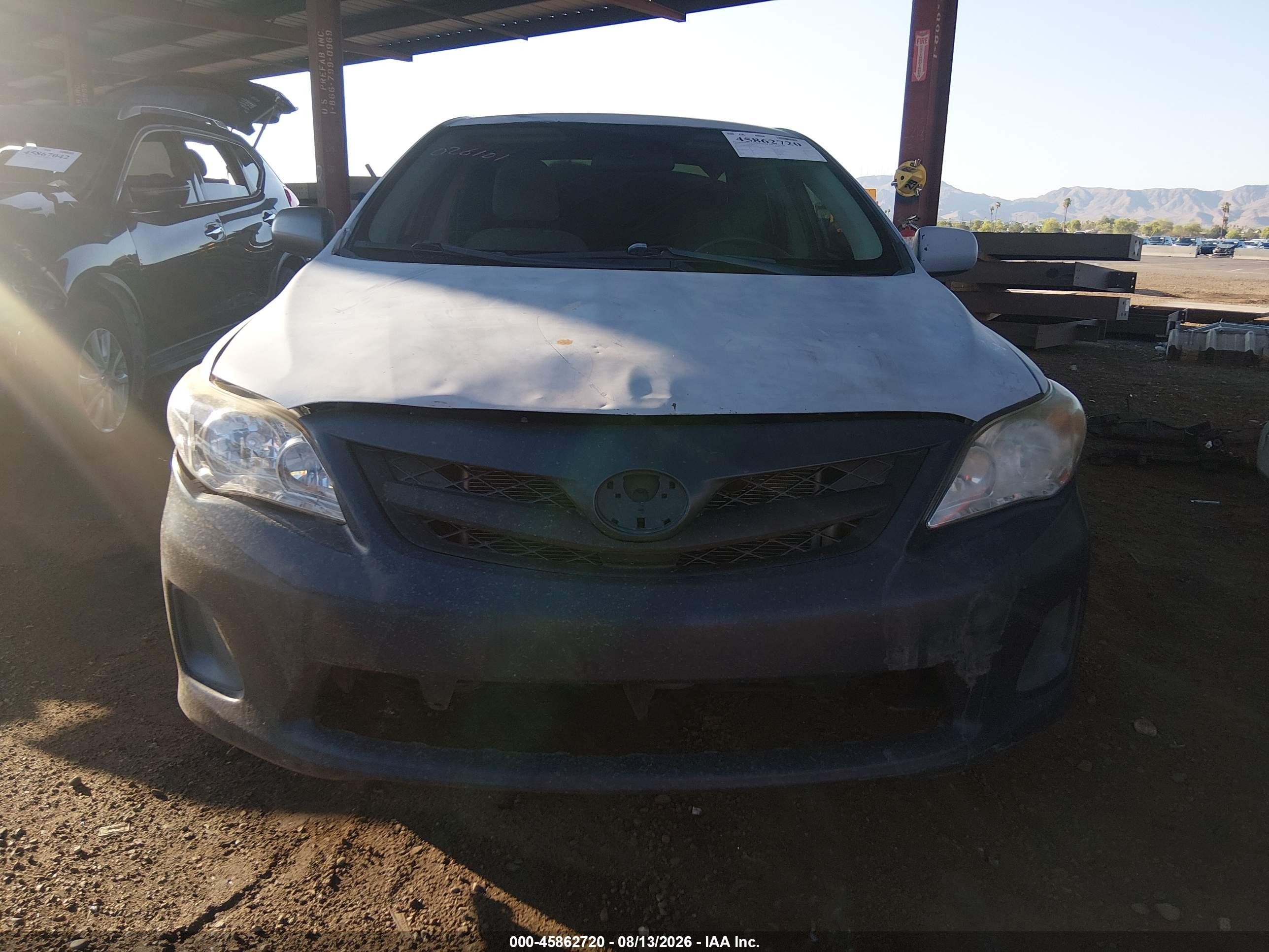 2013 Toyota Corolla L Silver vin: 2T1BU4EE7DC026101