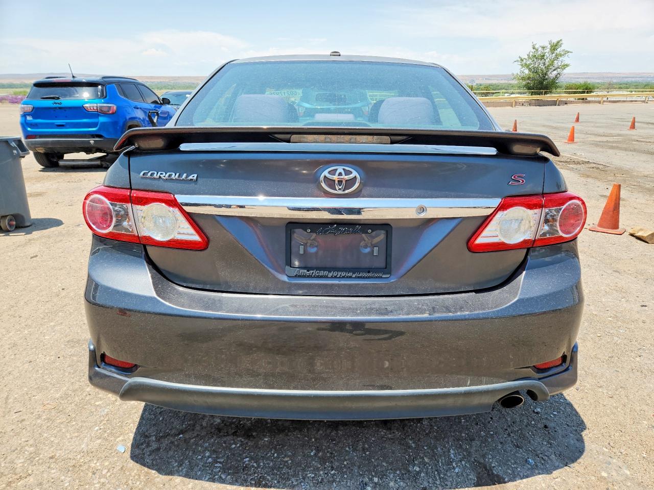 2013 Toyota Corolla S Gray vin: 2T1BU4EE7DC030858
