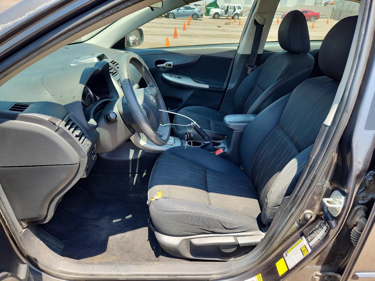 2013 Toyota Corolla S Gray vin: 2T1BU4EE7DC030858