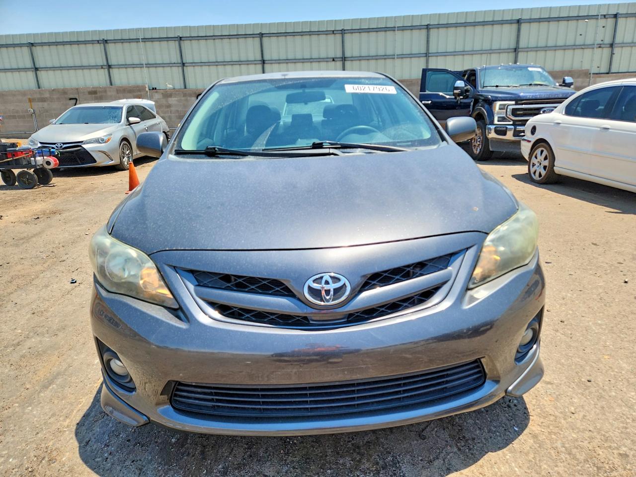 2013 Toyota Corolla S Gray vin: 2T1BU4EE7DC030858