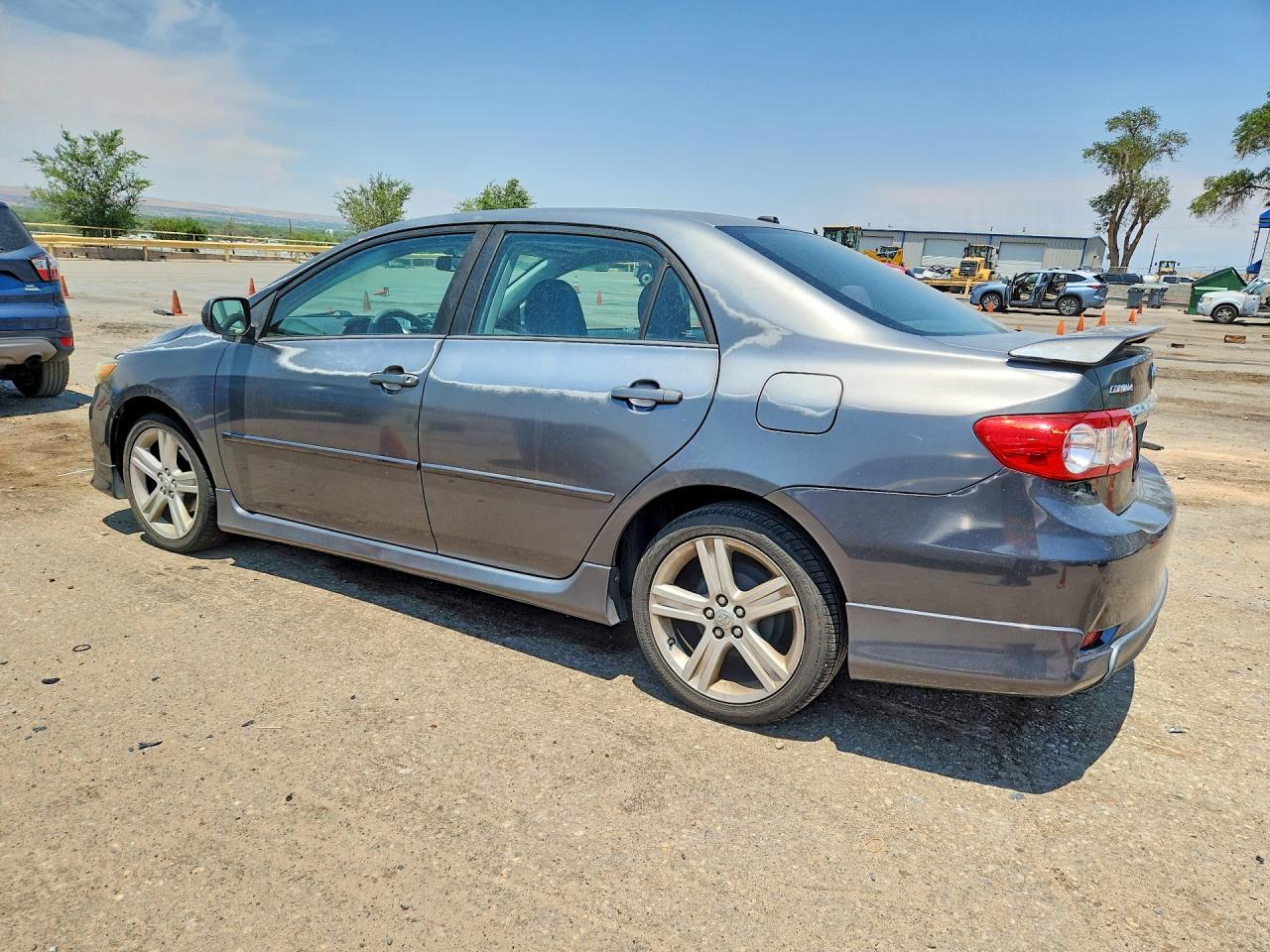 2013 Toyota Corolla S Gray vin: 2T1BU4EE7DC030858