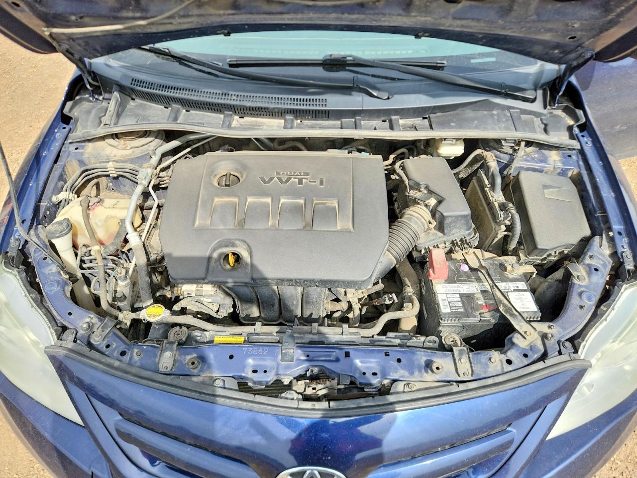 2013 Toyota Corolla L Blue vin: 2T1BU4EE7DC031766