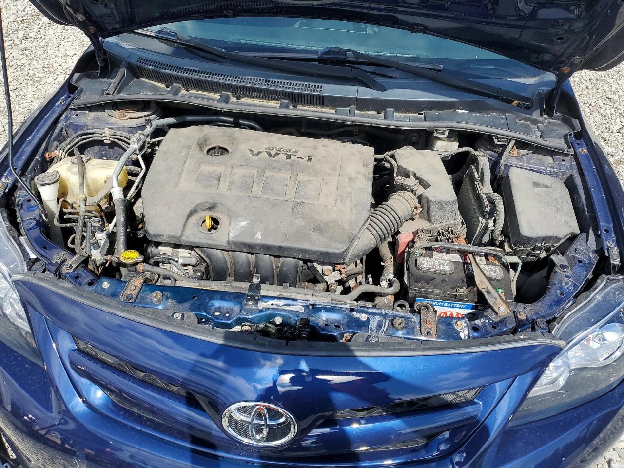 2013 Toyota Corolla S Blue vin: 2T1BU4EE7DC040242