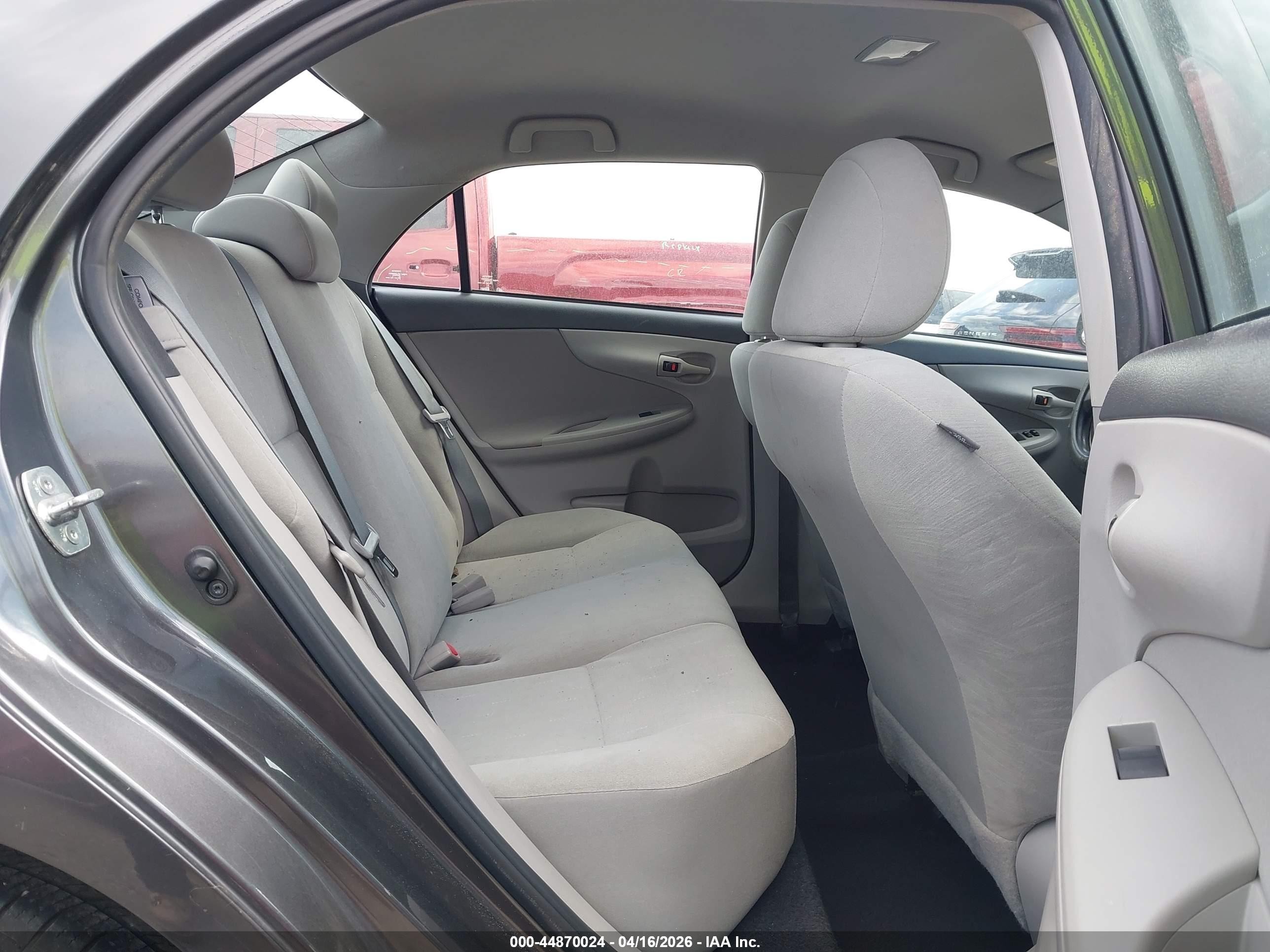2013 Toyota Corolla L Gray vin: 2T1BU4EE7DC064122
