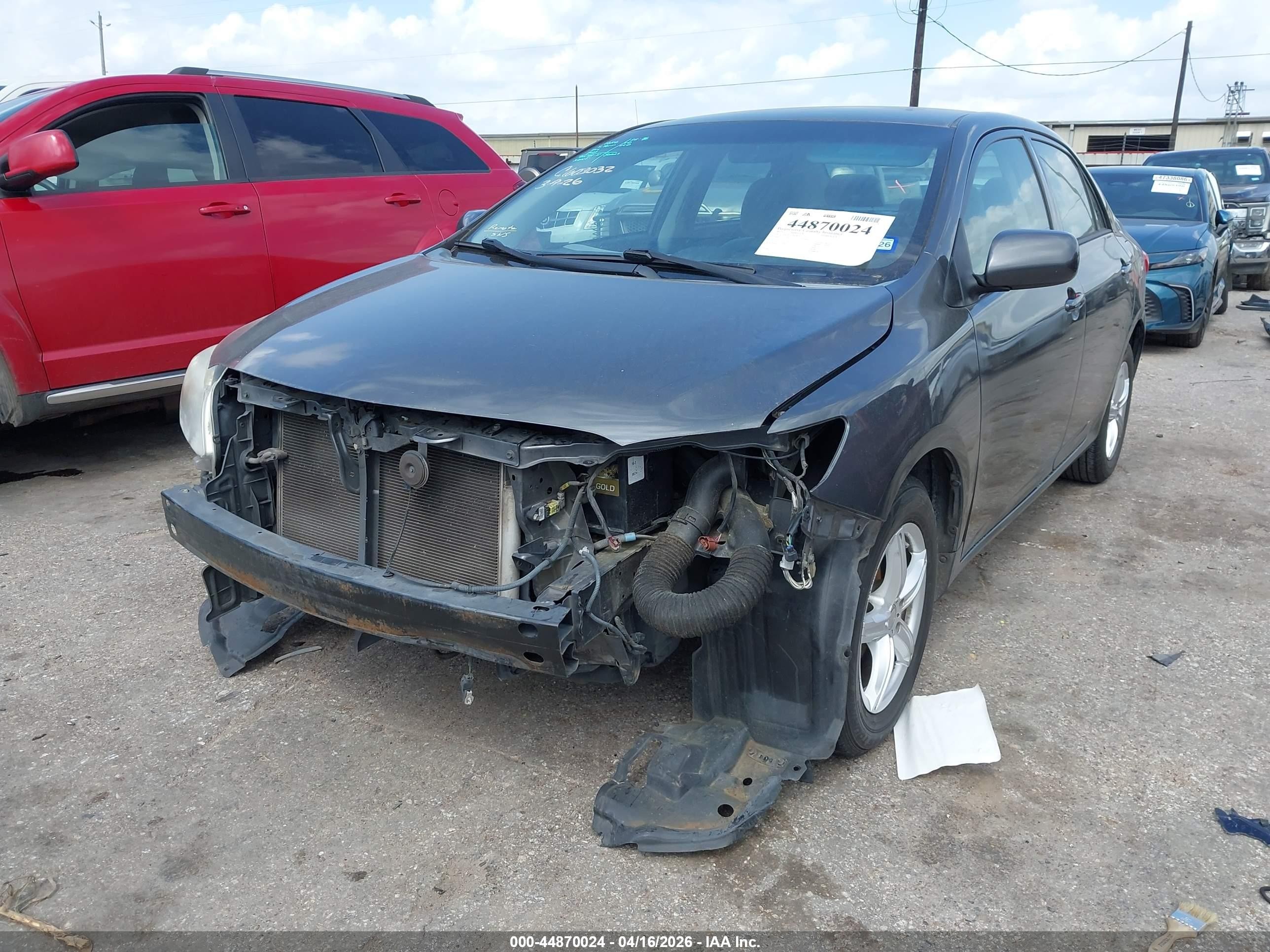 2013 Toyota Corolla L Gray vin: 2T1BU4EE7DC064122