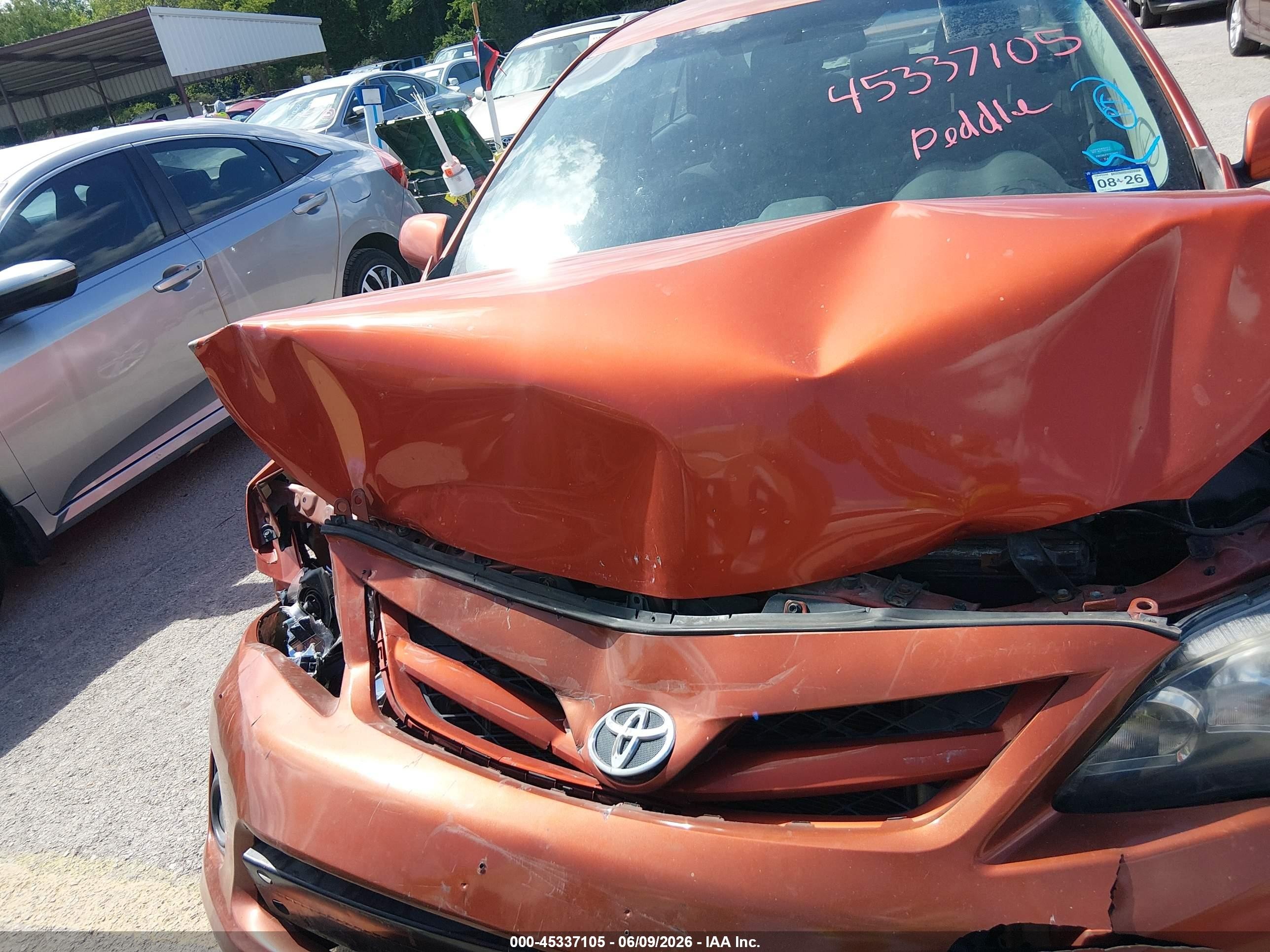 2013 Toyota Corolla S Special Edition Orange vin: 2T1BU4EE7DC065562