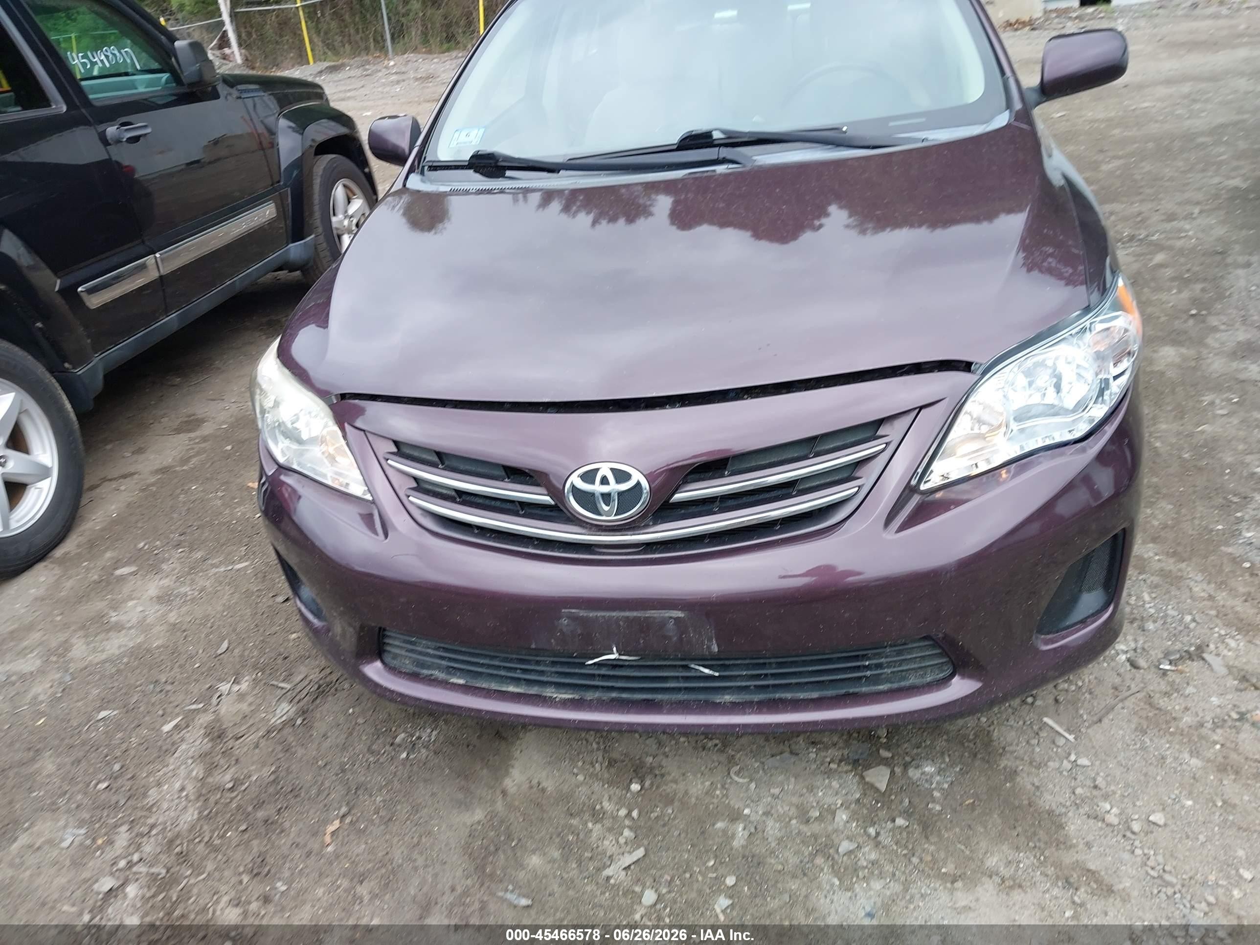 2013 Toyota Corolla Le Special Edition Purple vin: 2T1BU4EE7DC072432