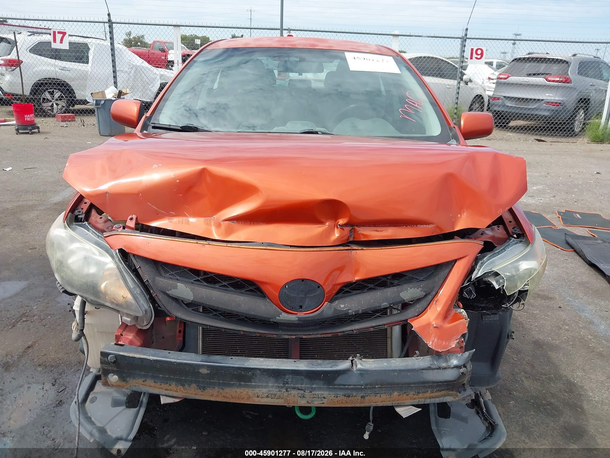 2013 Toyota Corolla S Special Edition Orange vin: 2T1BU4EE7DC072785