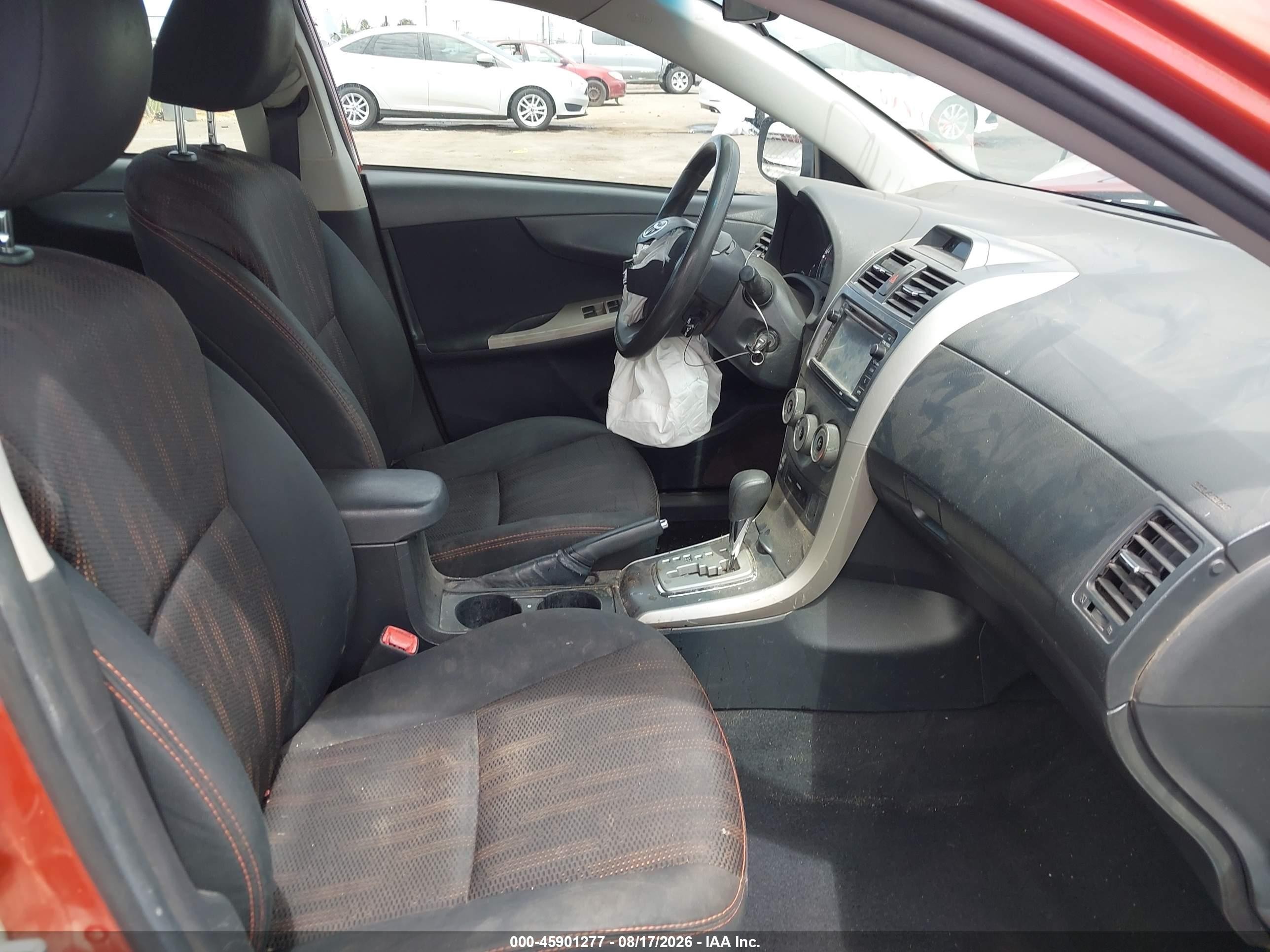 2013 Toyota Corolla S Special Edition Orange vin: 2T1BU4EE7DC072785