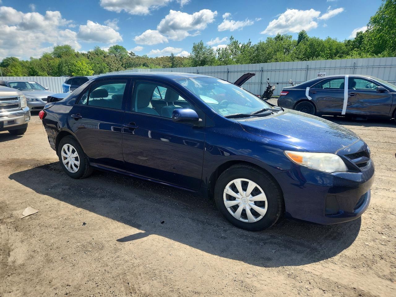 2013 Toyota Corolla L Gray vin: 2T1BU4EE7DC095354