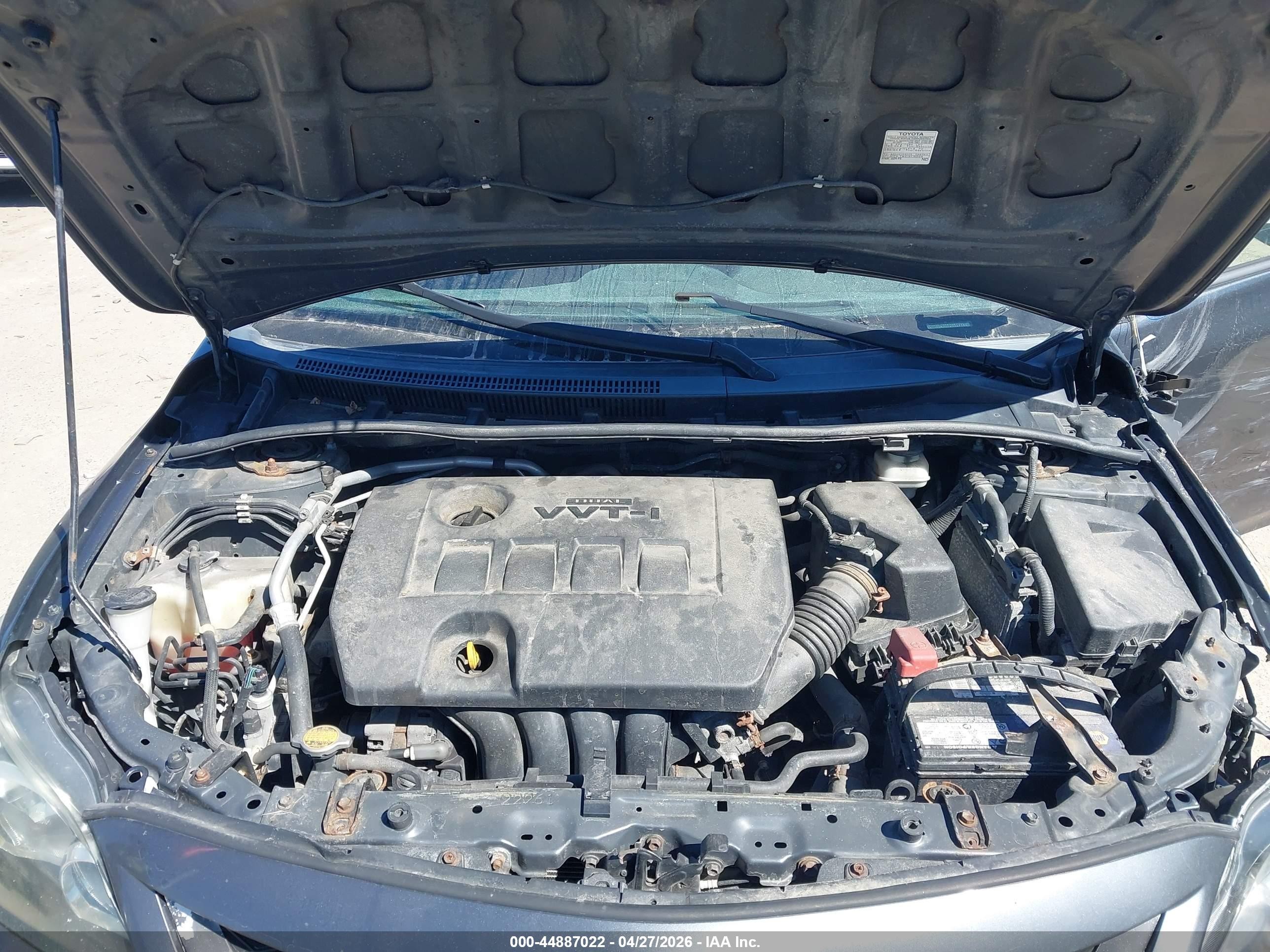 2013 Toyota Corolla S Gray vin: 2T1BU4EE7DC106546