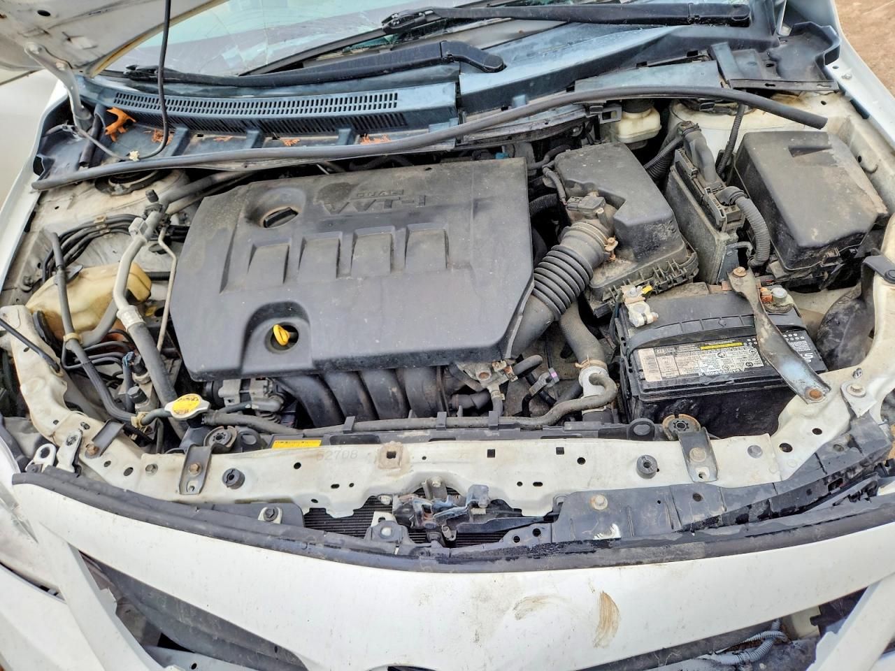 2013 Toyota Corolla L Белый vin: 2T1BU4EE7DC109284