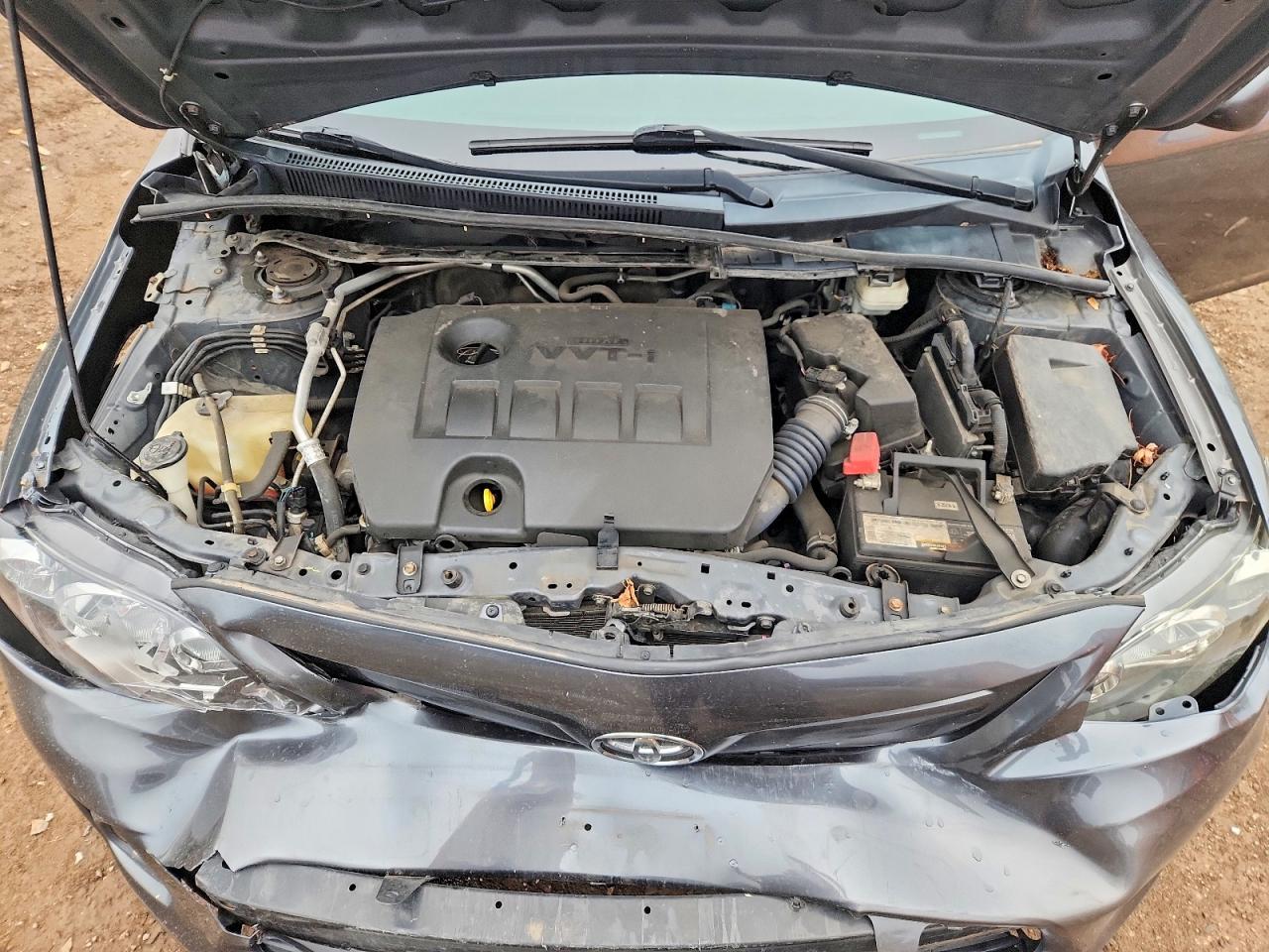 2013 Toyota Corolla S Серый vin: 2T1BU4EE7DC110774