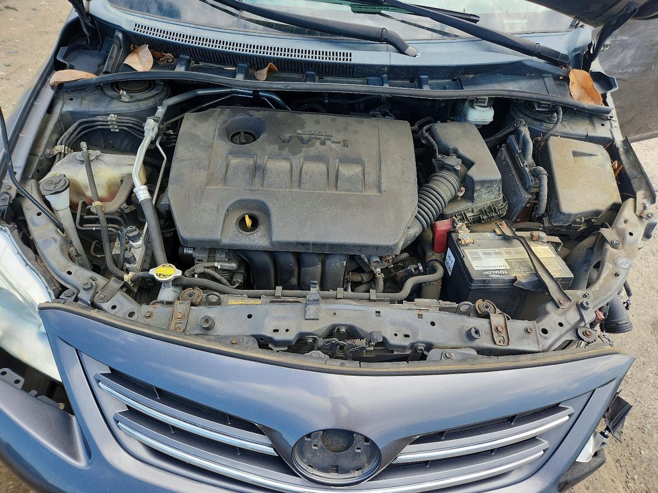 2013 Toyota Corolla Le Серый vin: 2T1BU4EE7DC118440