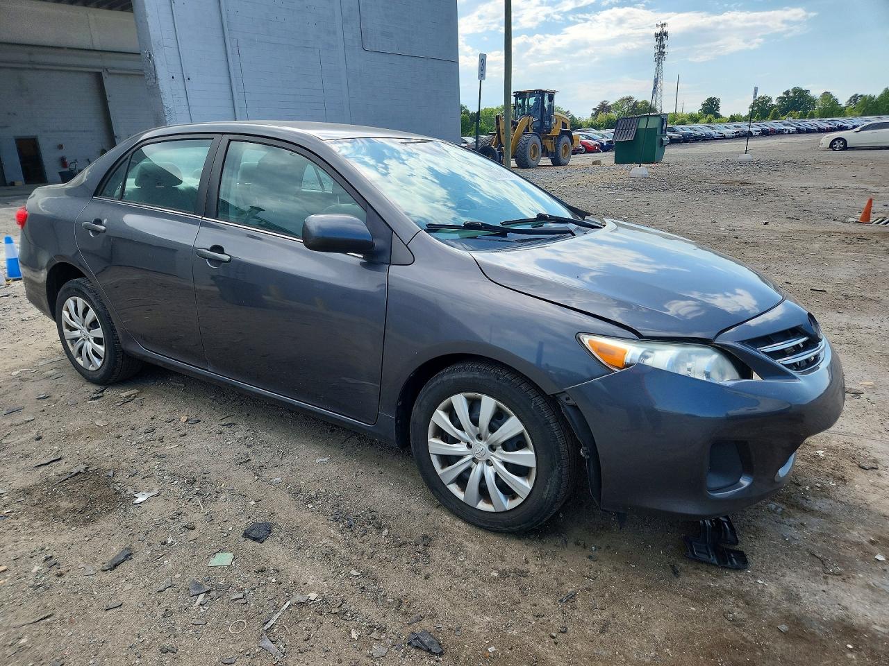 2013 Toyota Corolla Le Серый vin: 2T1BU4EE7DC118440