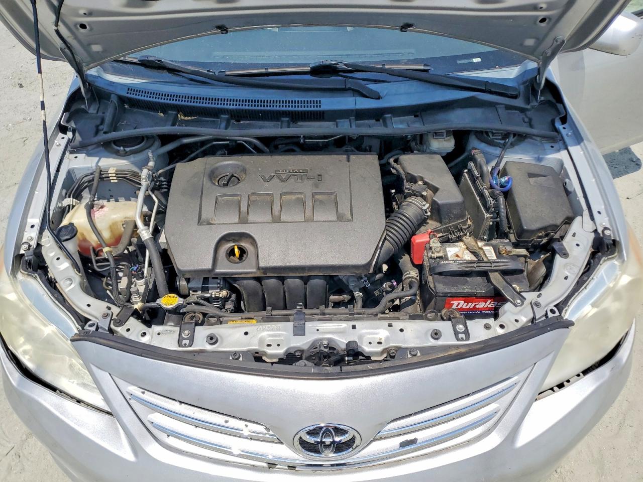2013 Toyota Corolla Le Silver vin: 2T1BU4EE7DC126036
