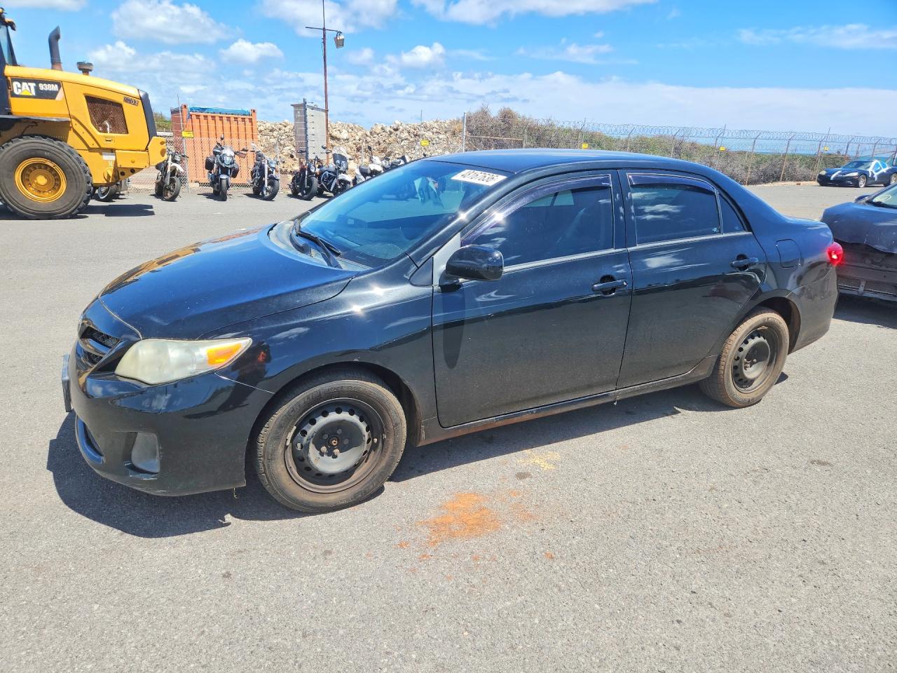 2013 Toyota Corolla Black vin: 2T1BU4EE7DC939425
